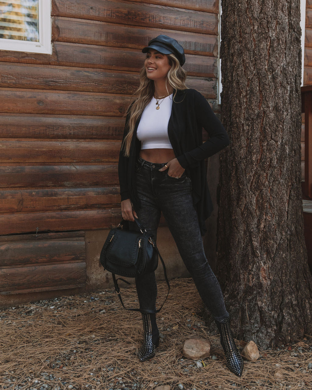 Shawl Fringe - Black