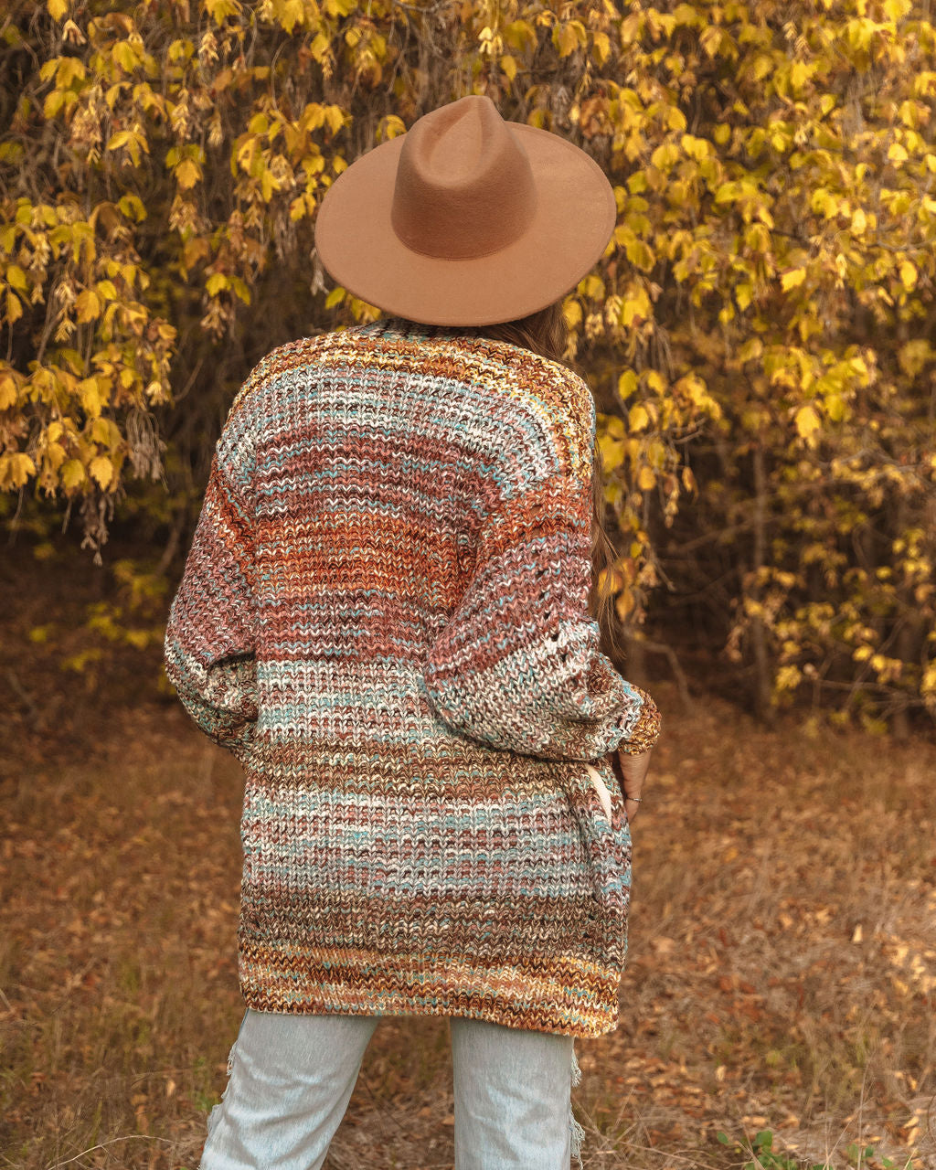 Nuri Cotton Blend Pocketed Knit Cardigan