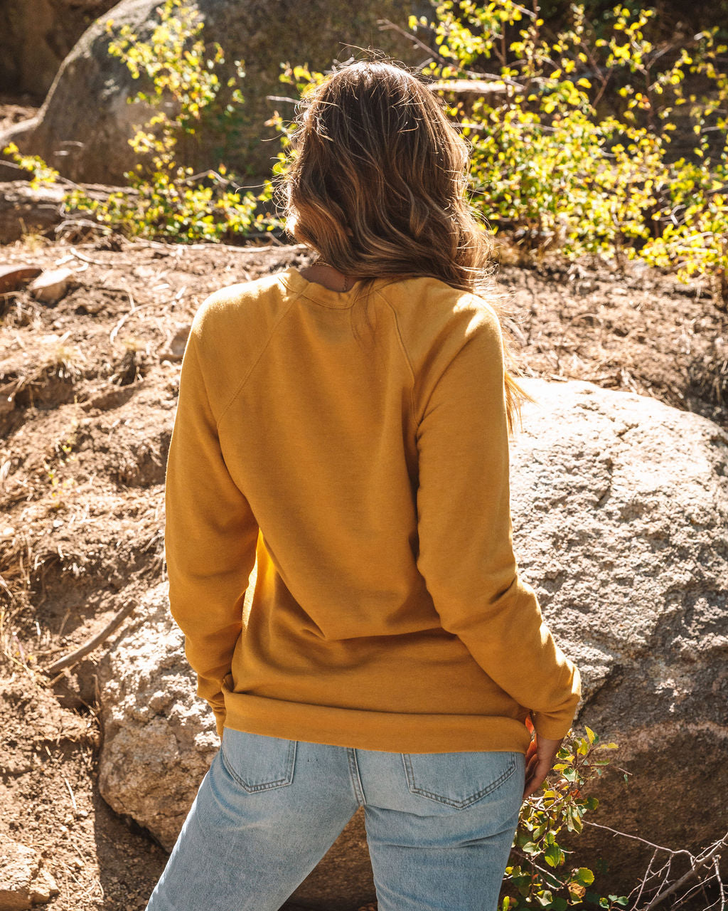 Living On The Bright Side Cotton Blend Pullover