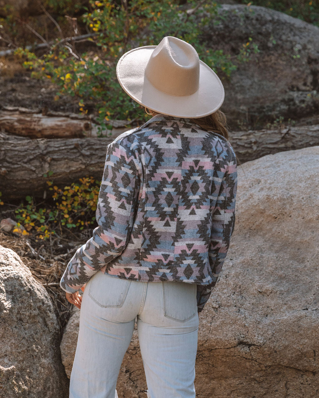 Norinne Pocketed Woven Moto Jacket