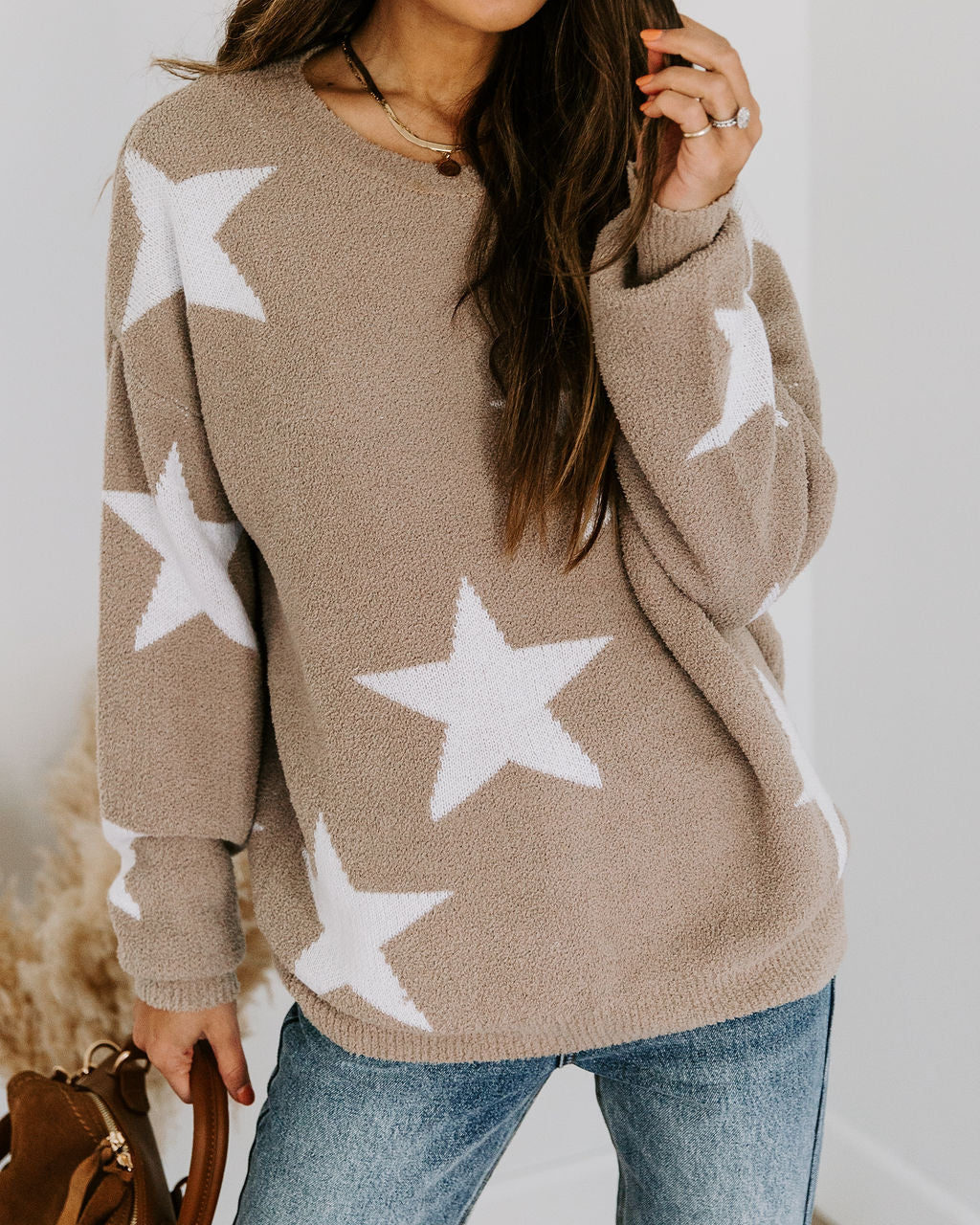 She's A Star Soft Knit Sweater