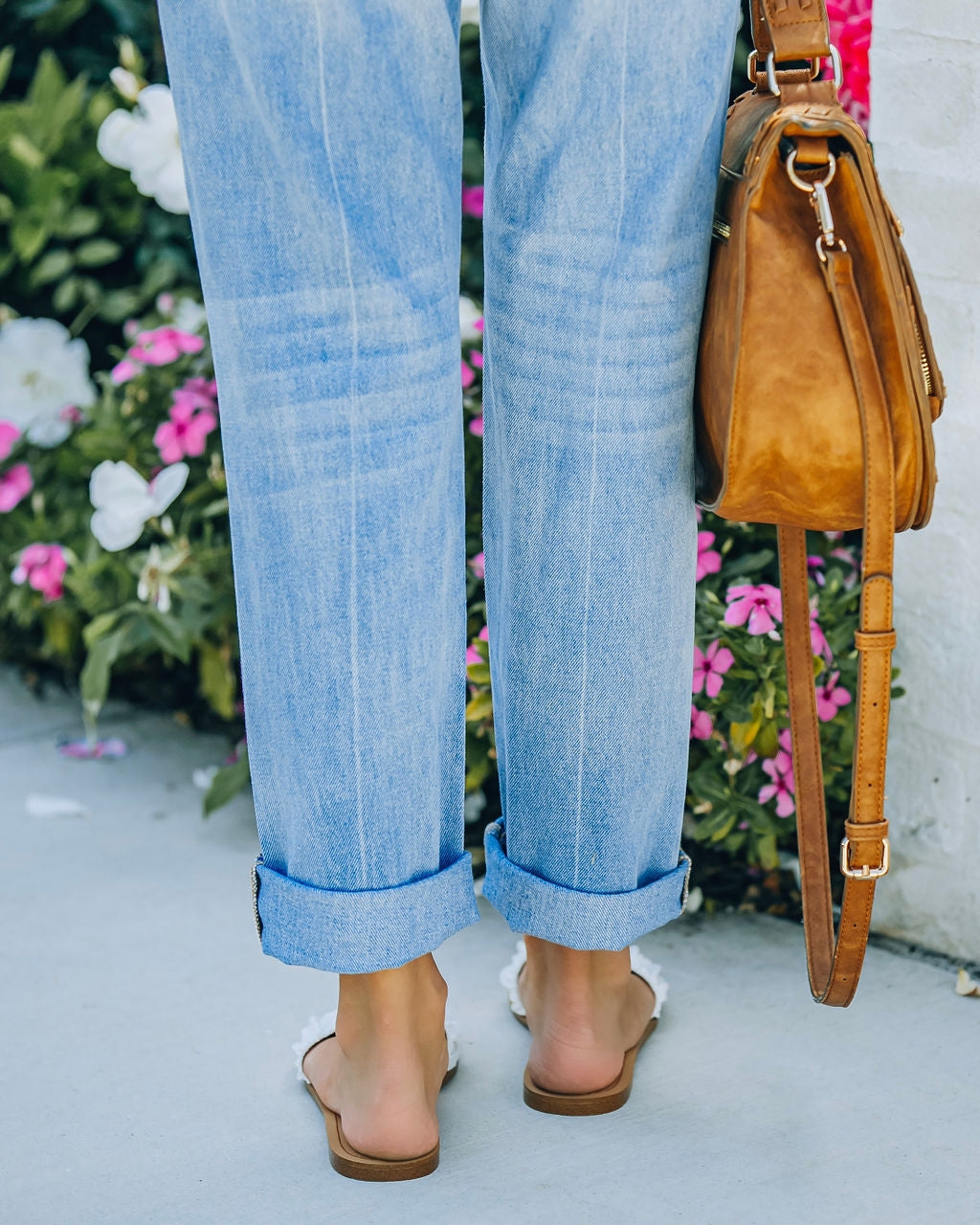 Mila Ruched Square Toe Sandal - White