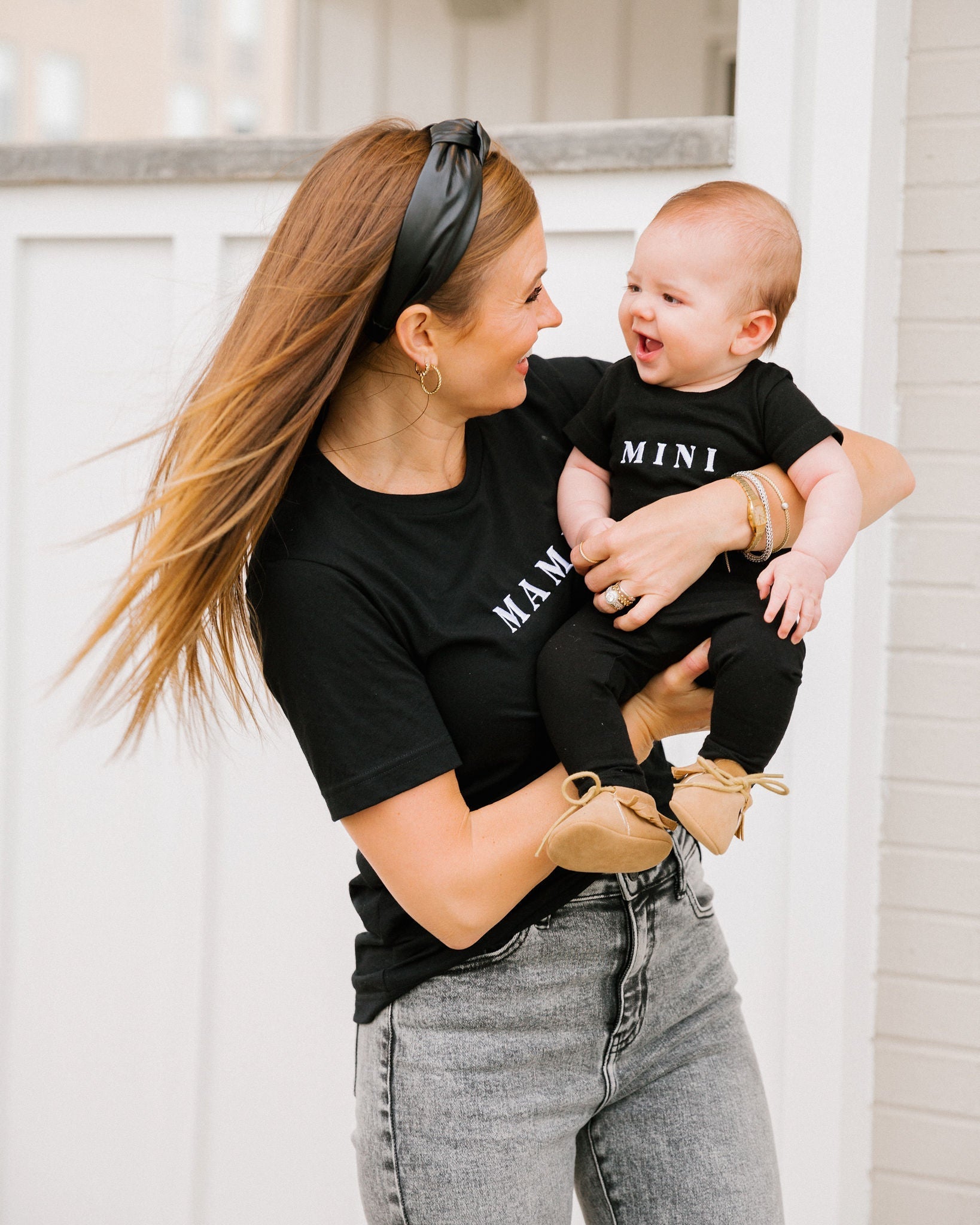 Mini - Embroidered Cotton Tee