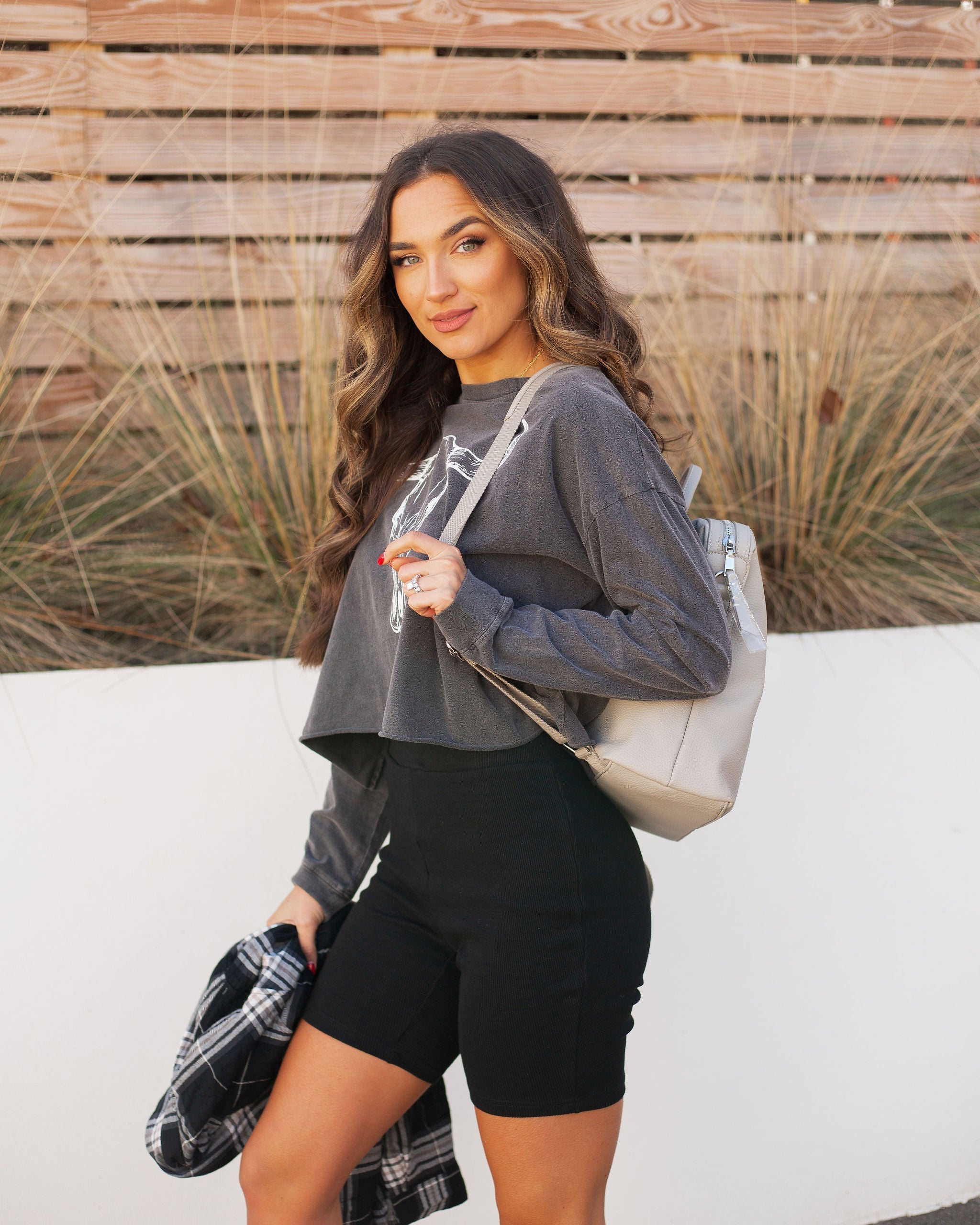 Longhorn Cotton Vintage Long Sleeve Tee