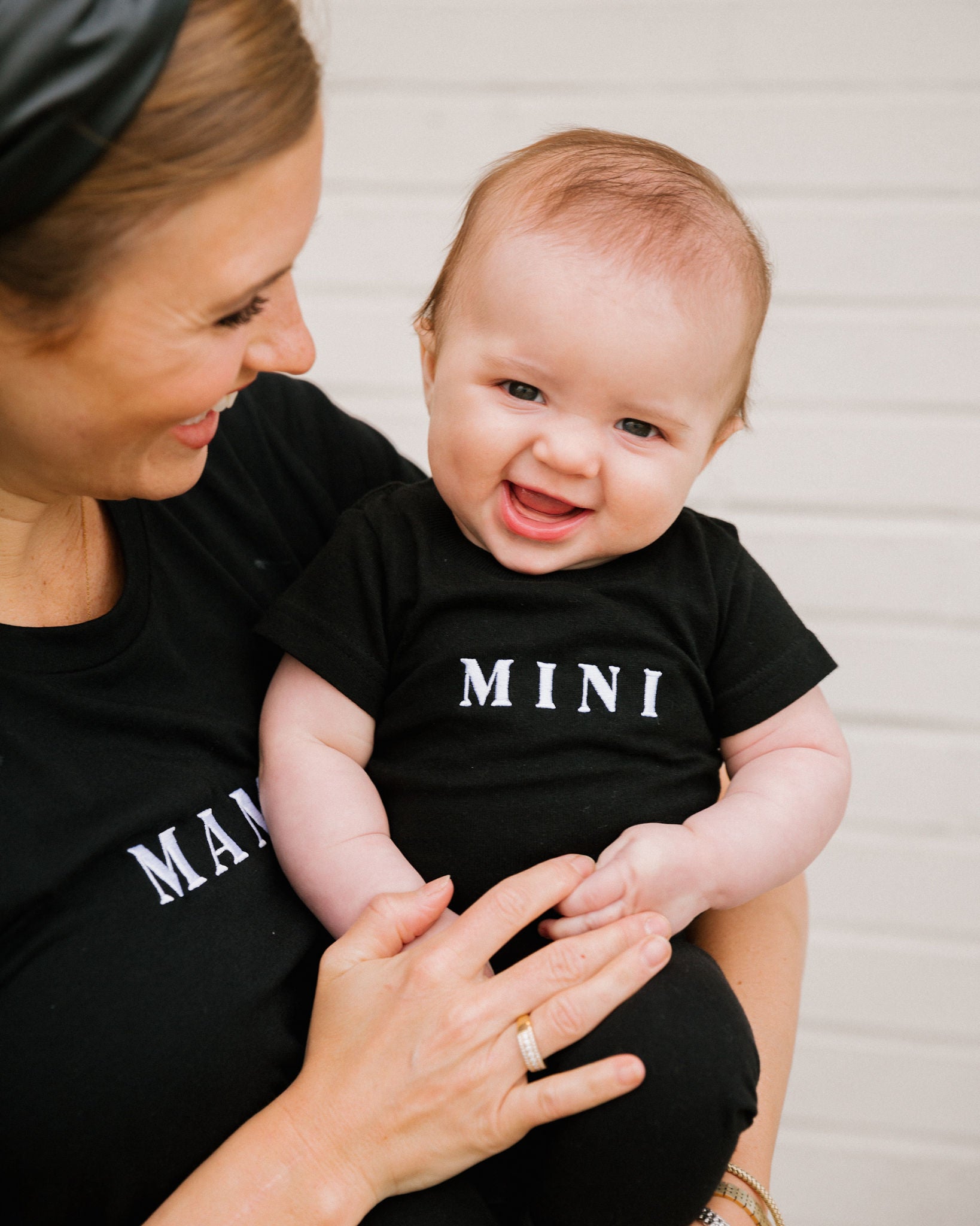 Mini - Embroidered Cotton Tee