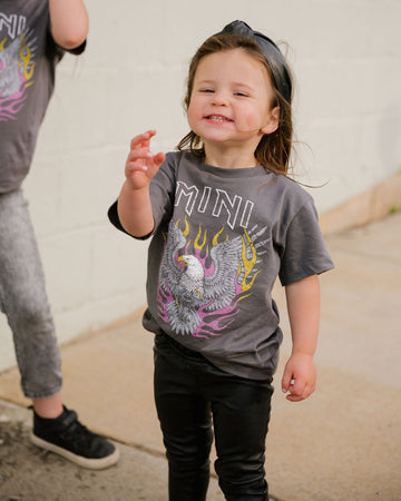 Mini - Rock' N Eagle Cotton Tee
