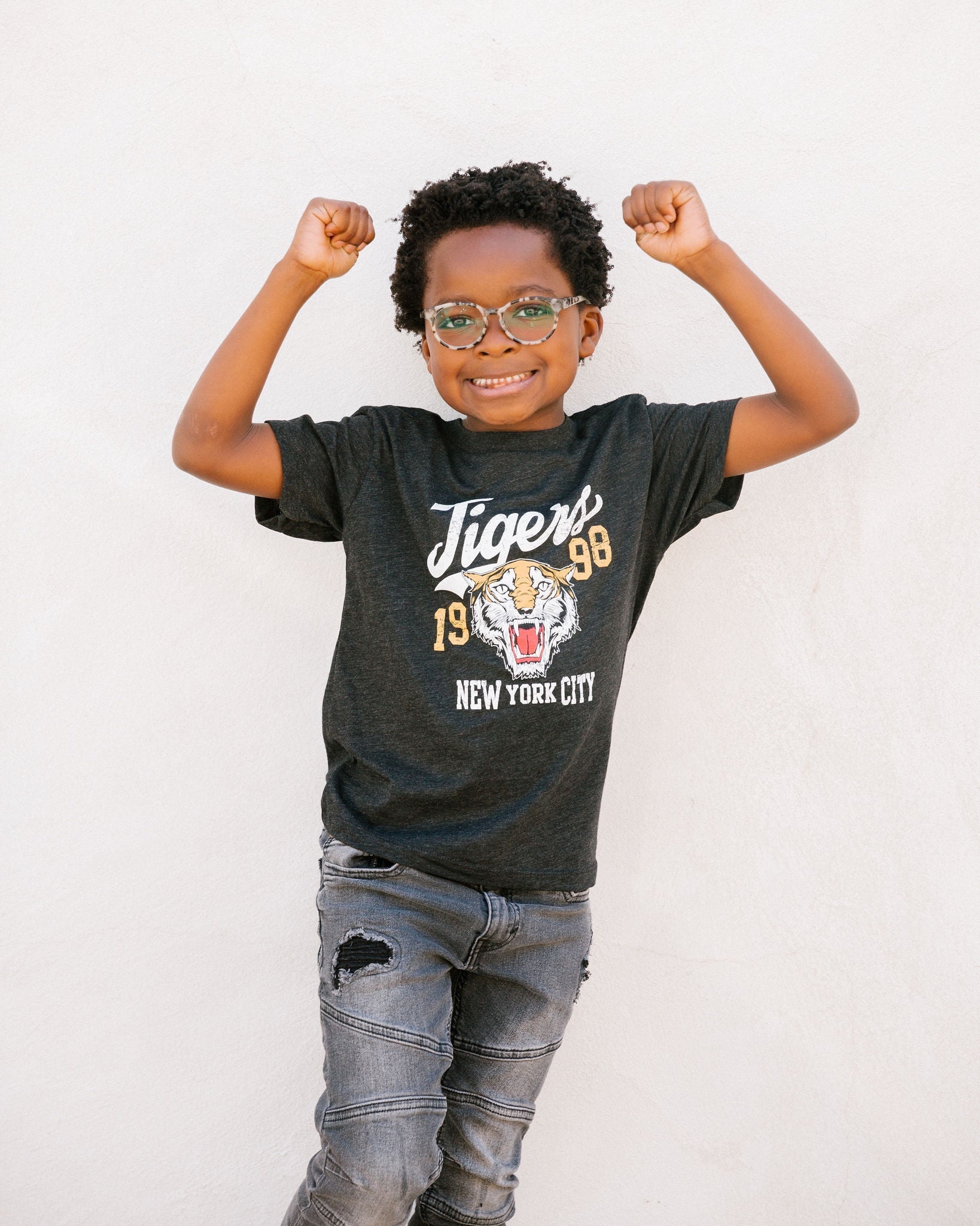 Mini - New York City Tigers Cotton Blend Tee