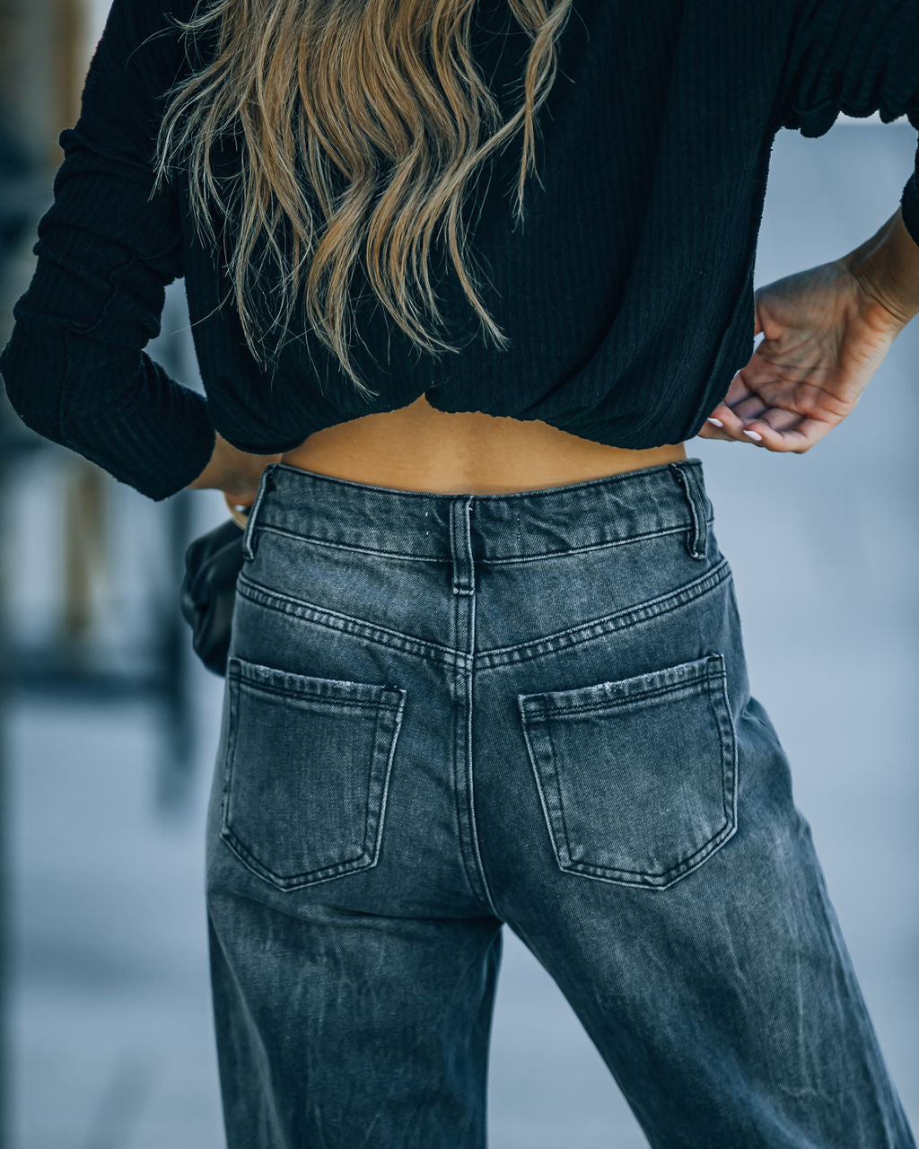 Lawrence High Rise Relaxed Flare Denim