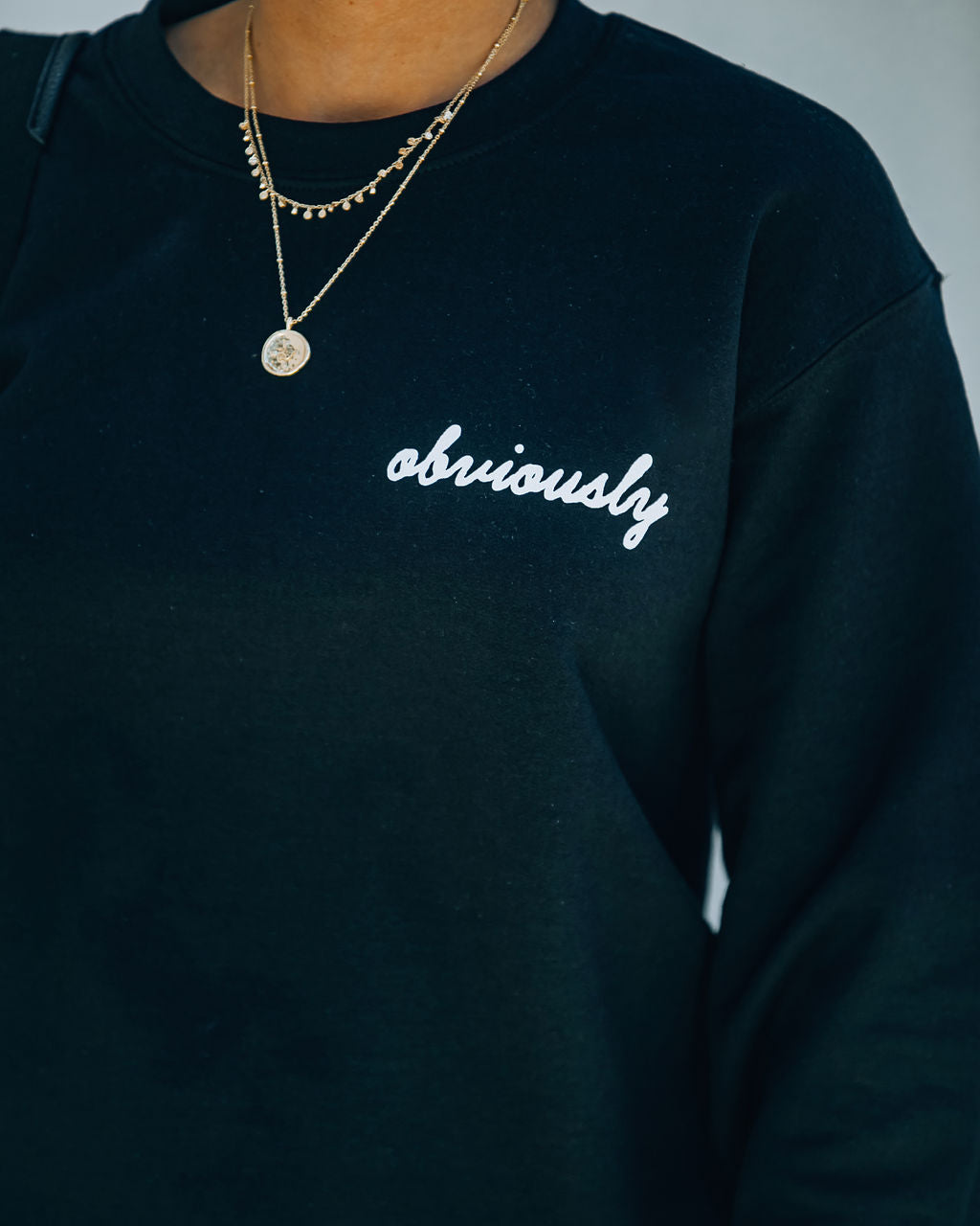 Obviously Cotton Blend Sweatshirt