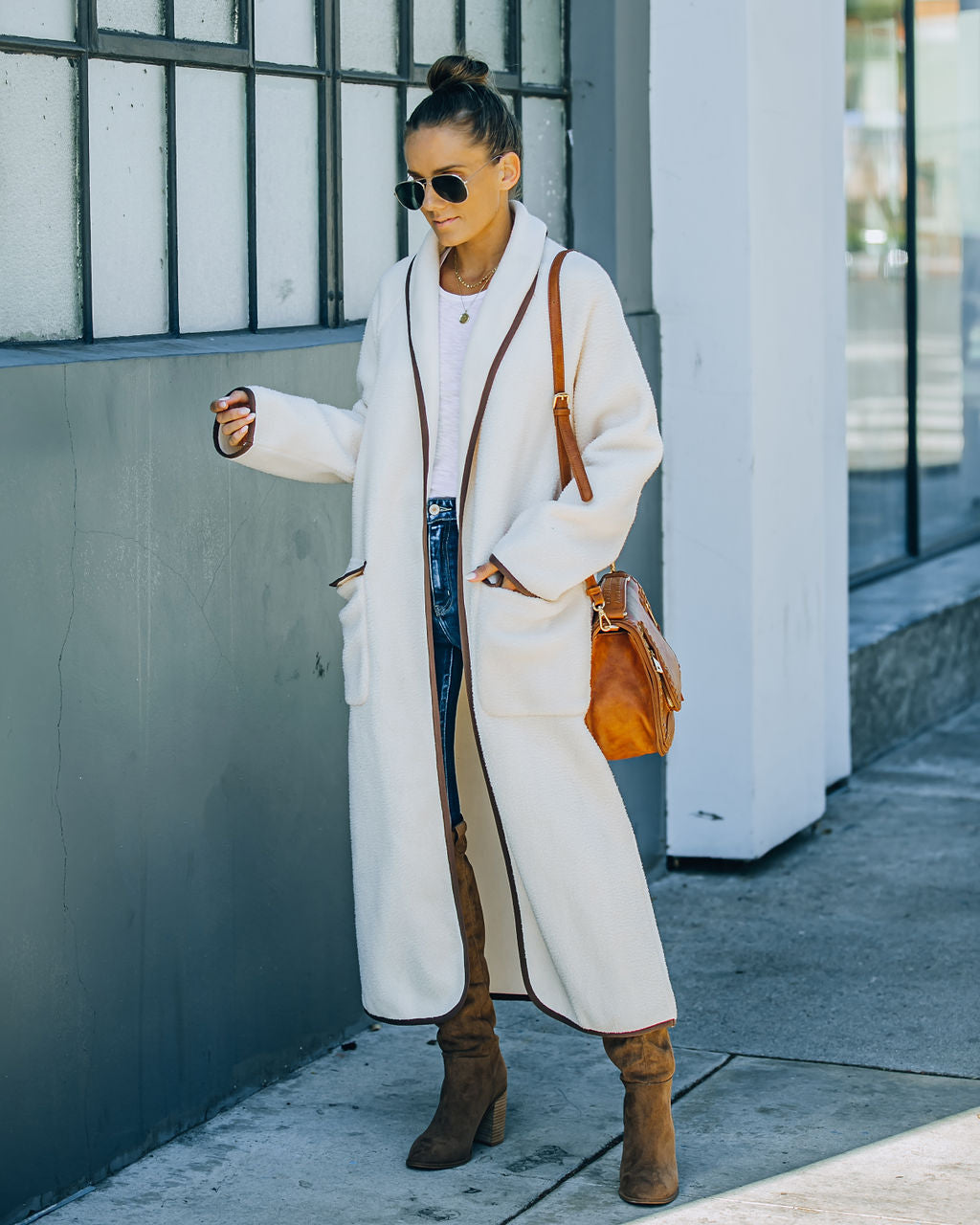 Livy Pocketed Fleece Coat