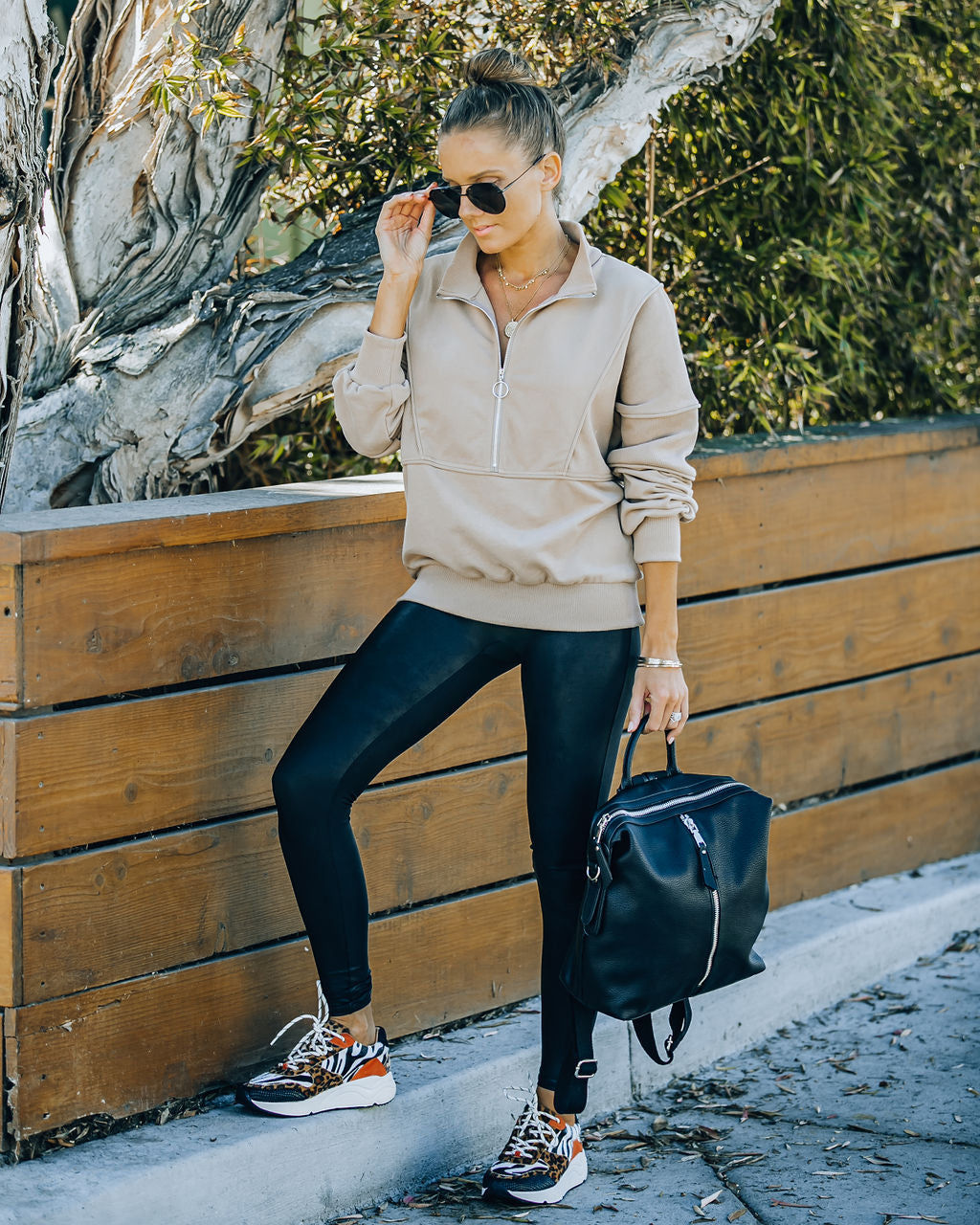 Filip Half Zip Knit Pullover