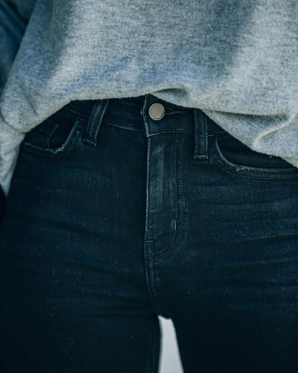 Orion High Rise Distressed Skinny