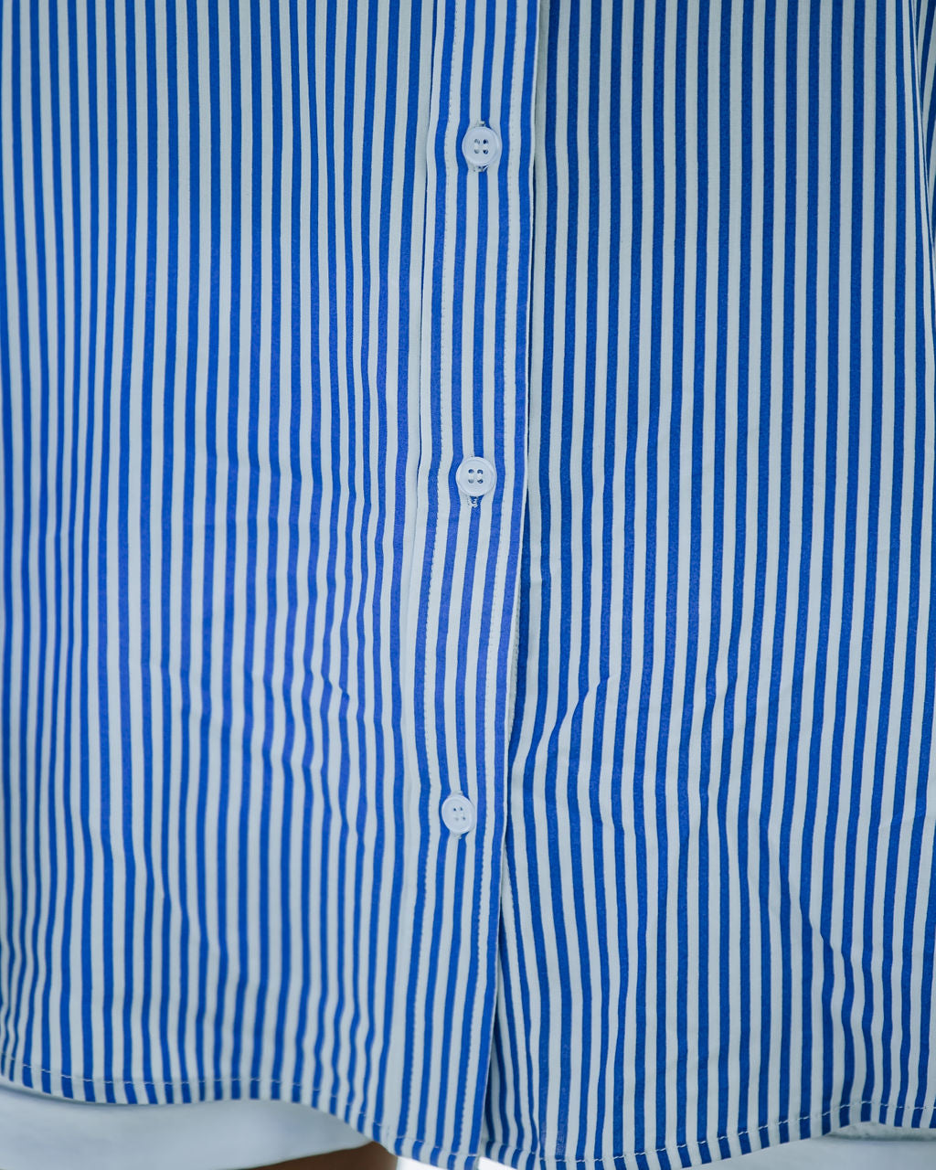 Workflow Striped Button Down Top