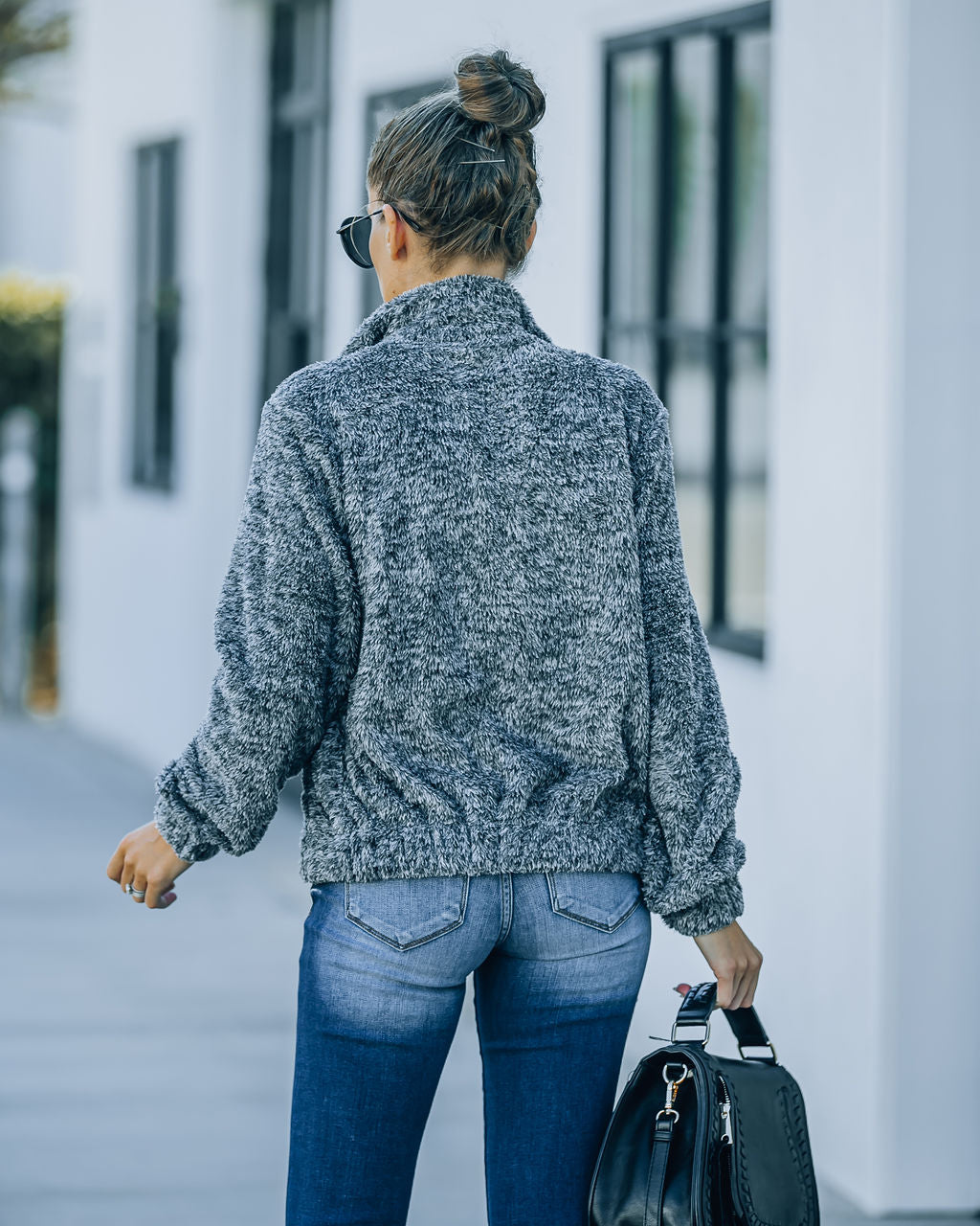 Gavyn Soft Knit Jacket - Heather Charcoal