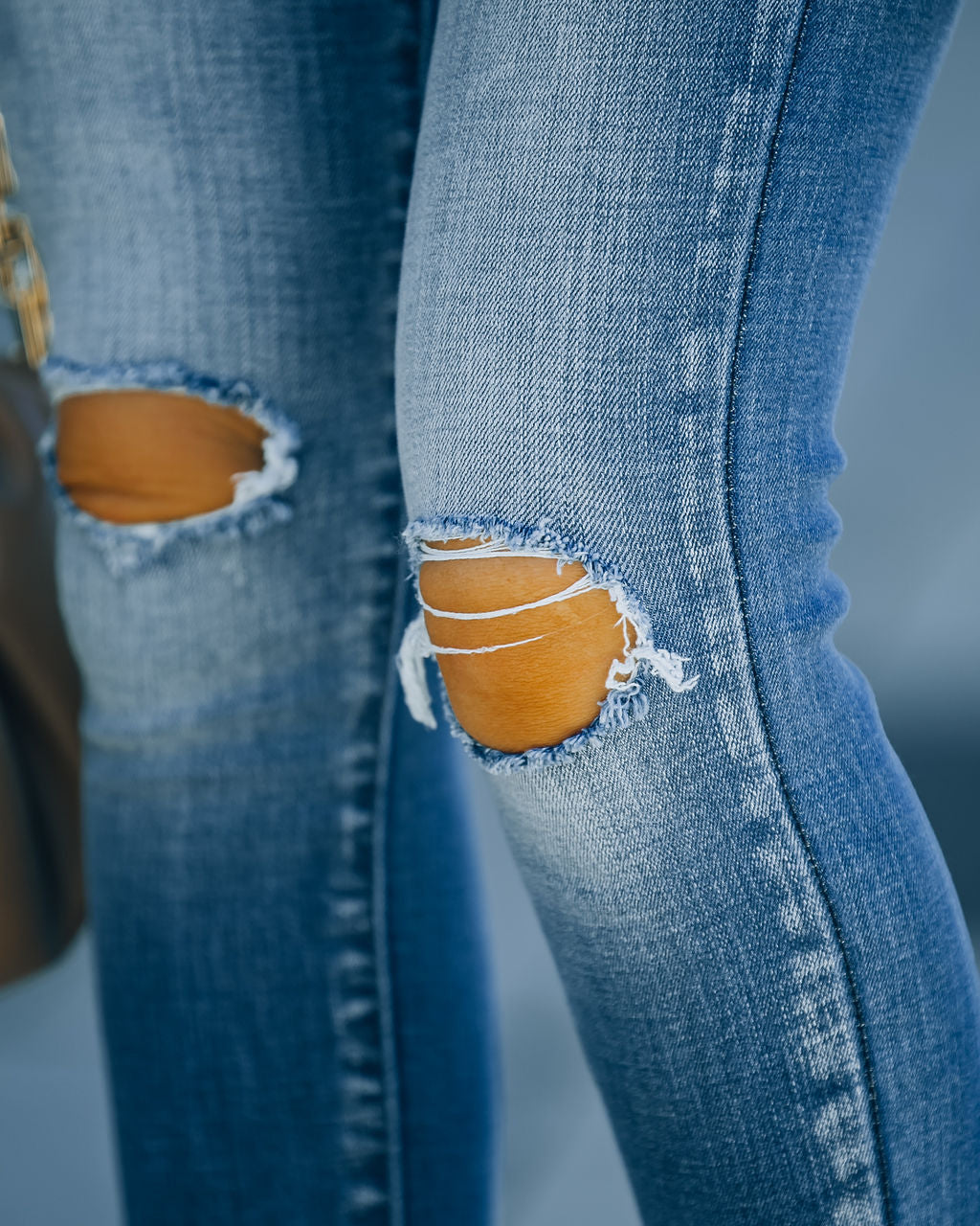 Sicily High Rise Distressed Skinny