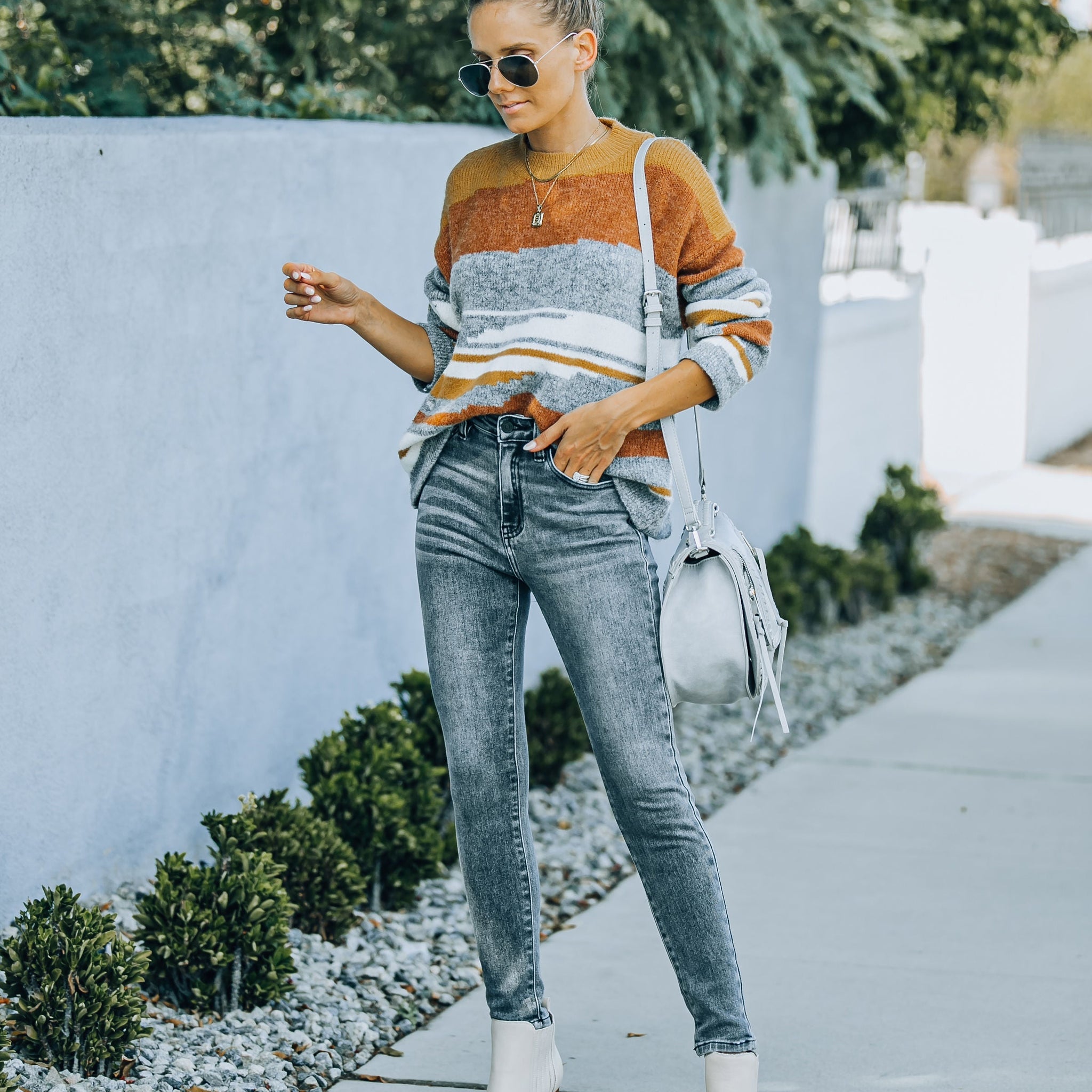 Northstar Knit Sweater - Mustard