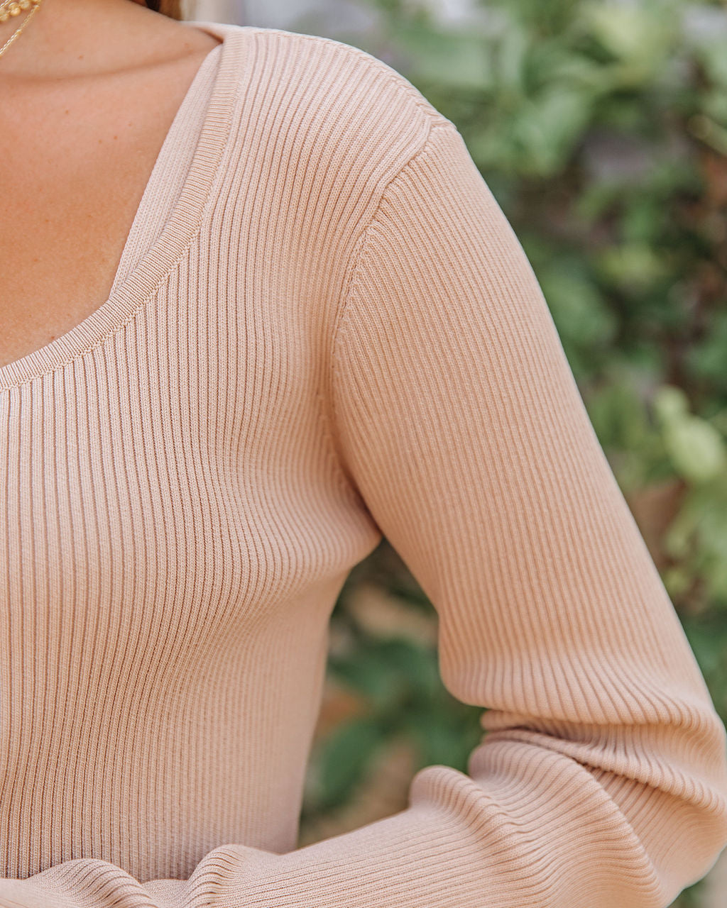 Gelina Ribbed Button Front Crop Knit Cardigan