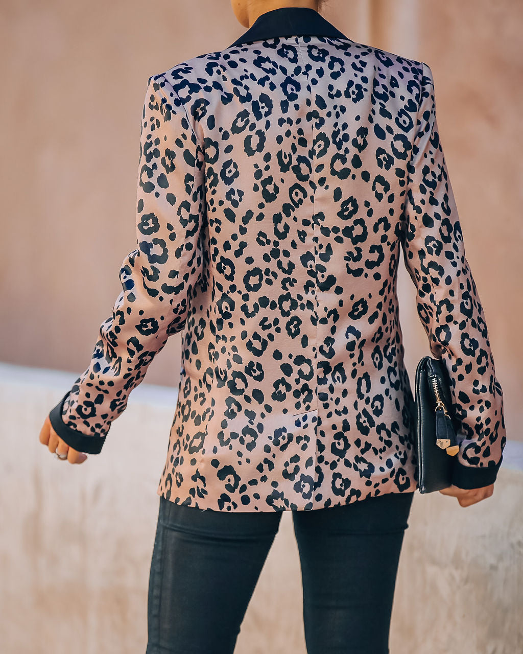 Kryptonite Pocketed Leopard Blazer