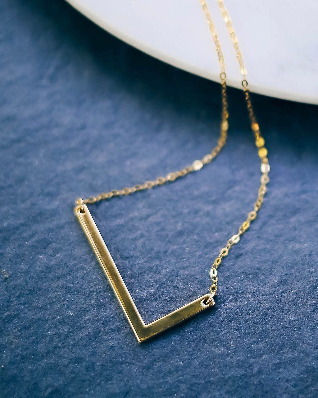Meghan Bo Designs - Gold Initial Necklace