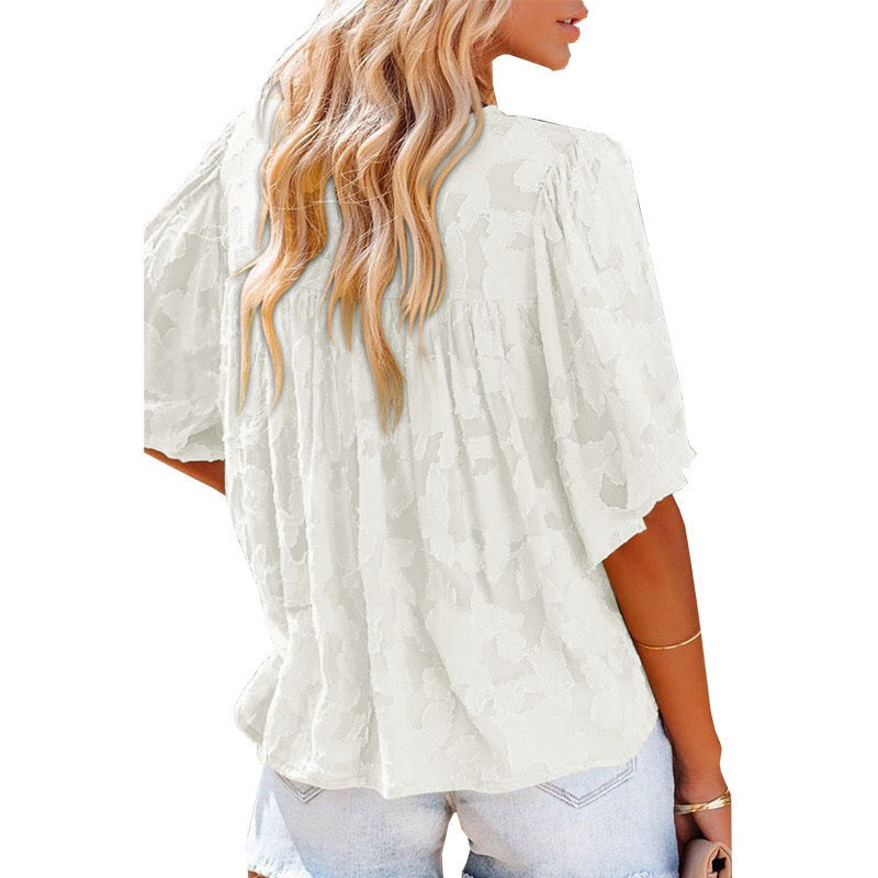 Mon Amour Kimono Top - Rust