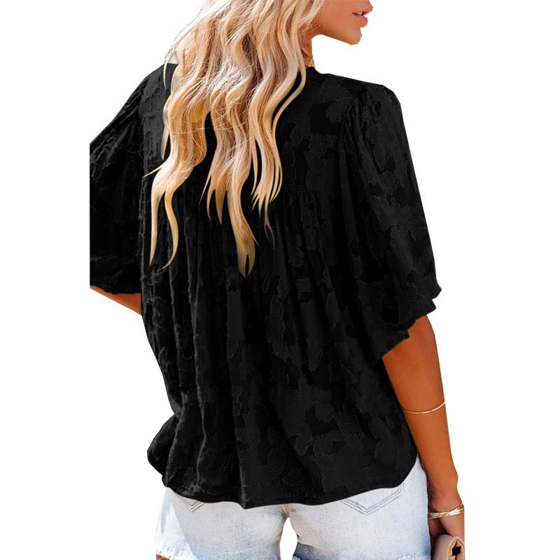 Mon Amour Kimono Top - Rust