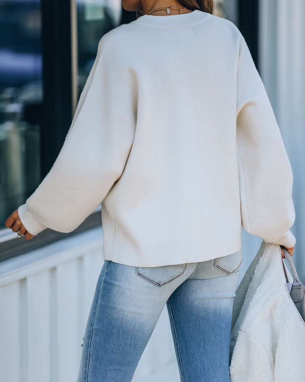 Lexa Knit Sweater - Off White