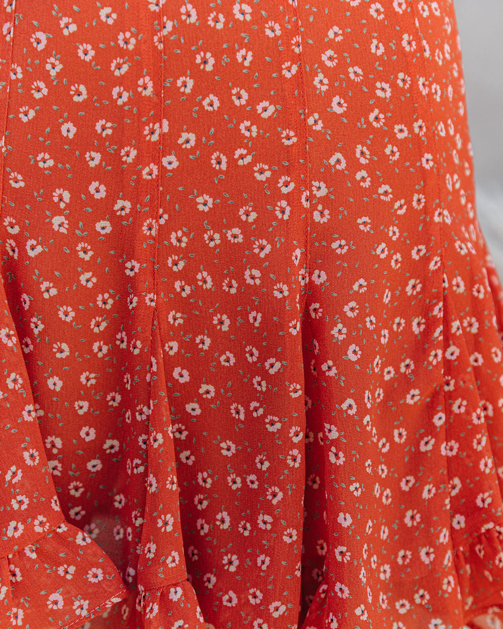 Krishan Floral Ruffle Mini Skort