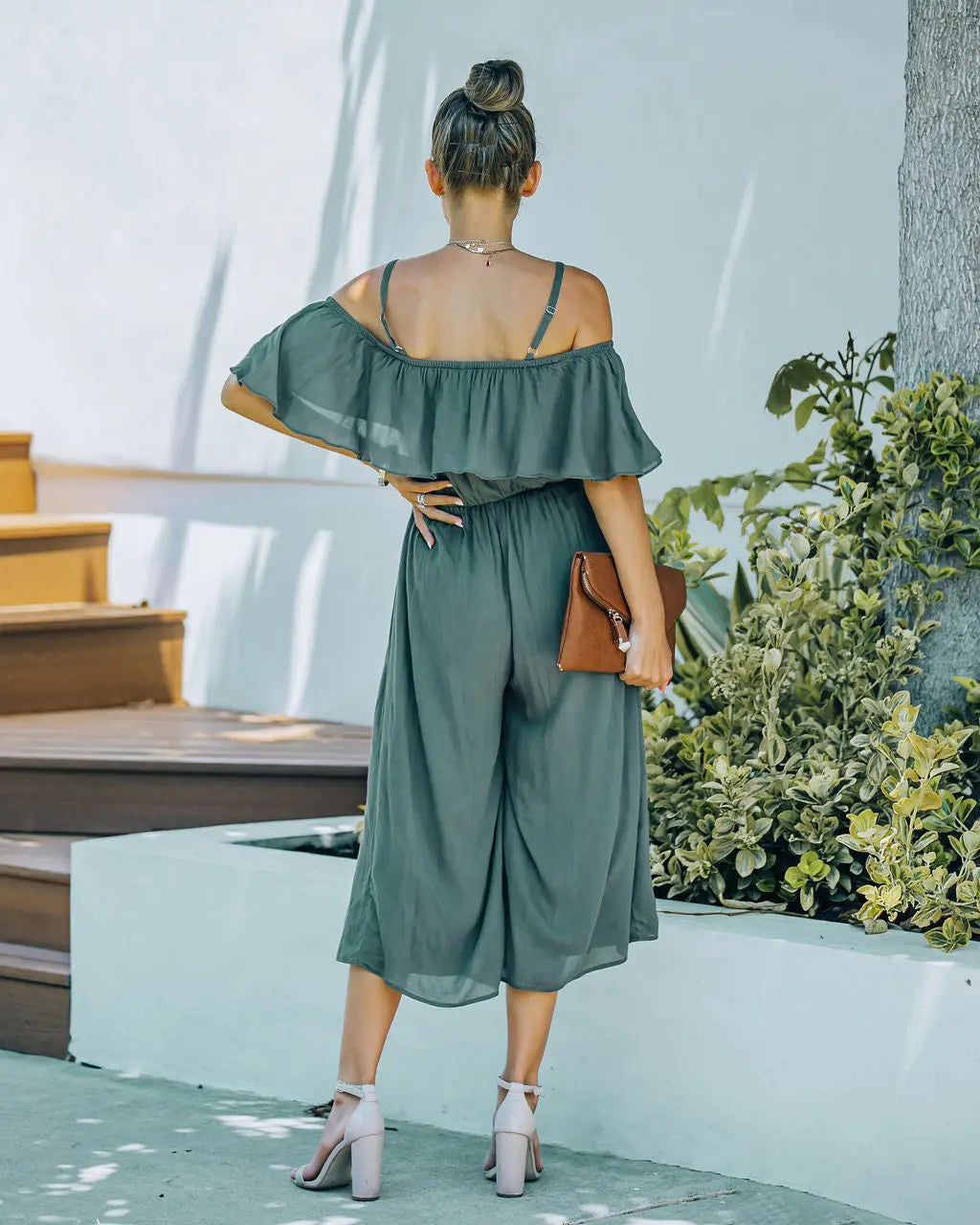 Maelynn Cold Shoulder Jumpsuit