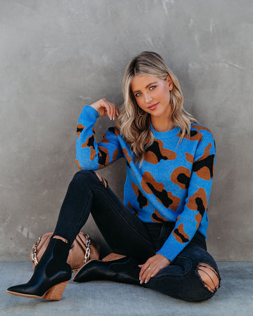 Markus Knit Leopard Sweater