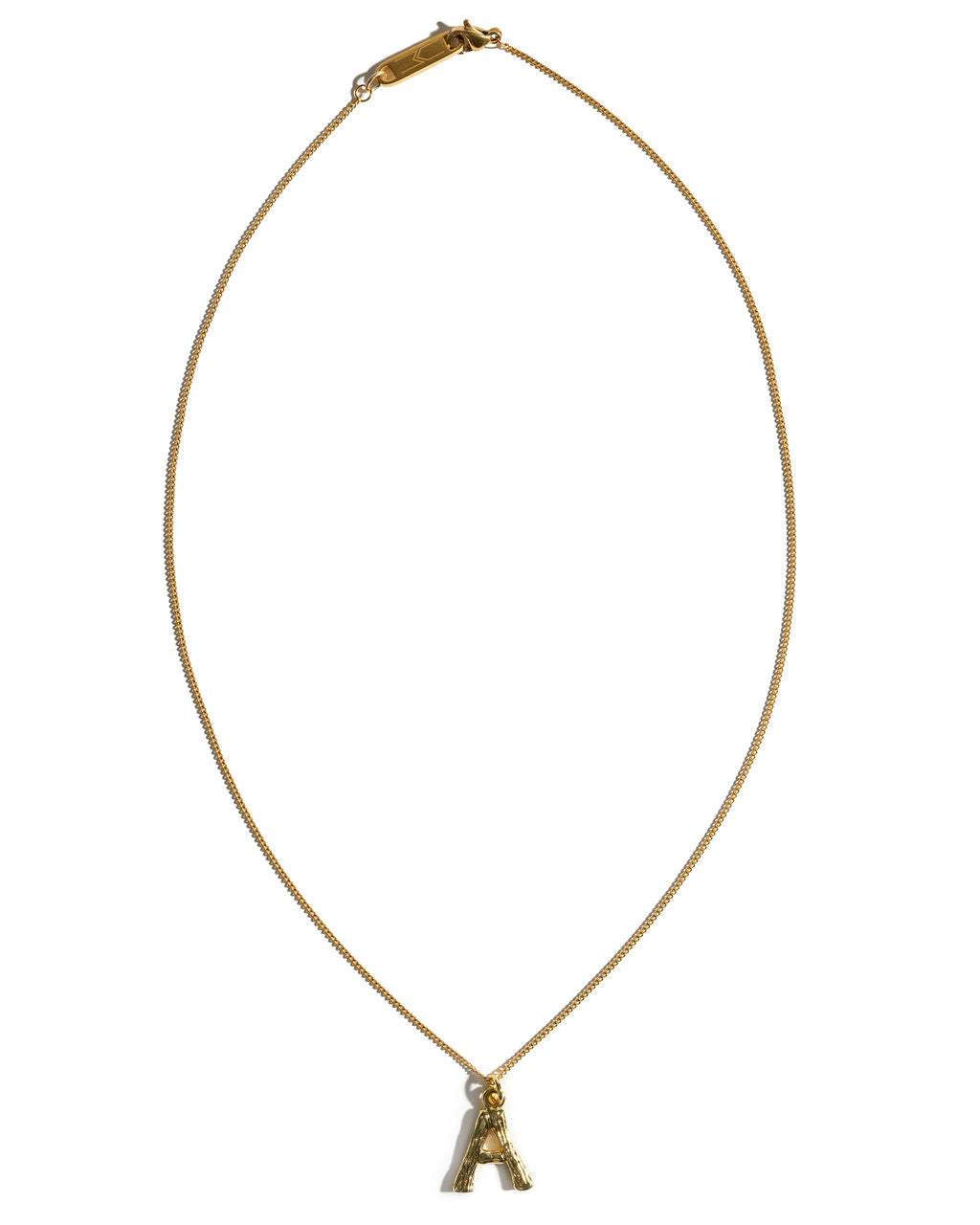 Marrin Costello - Bamboo Initial Pendant Necklace