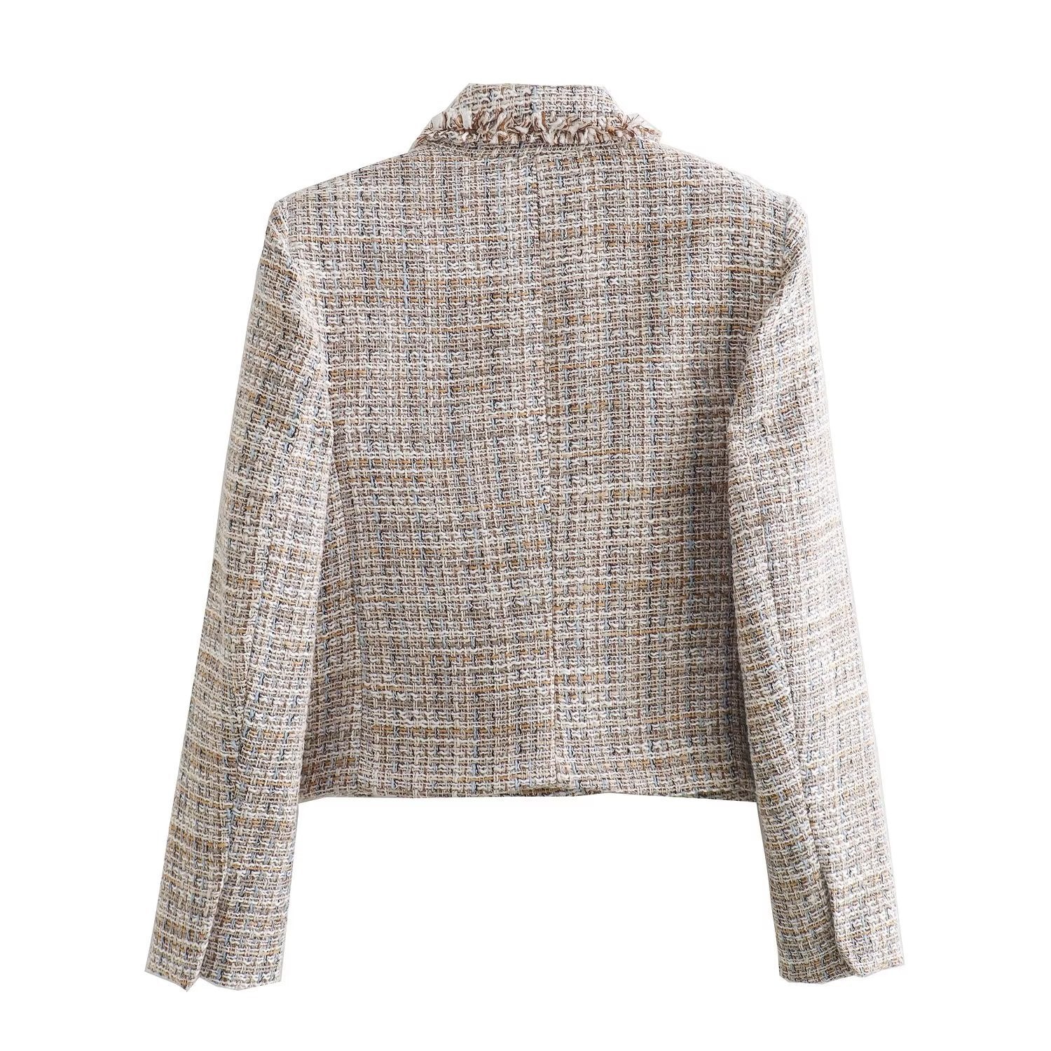 Leighton Tweed Crop Jacket