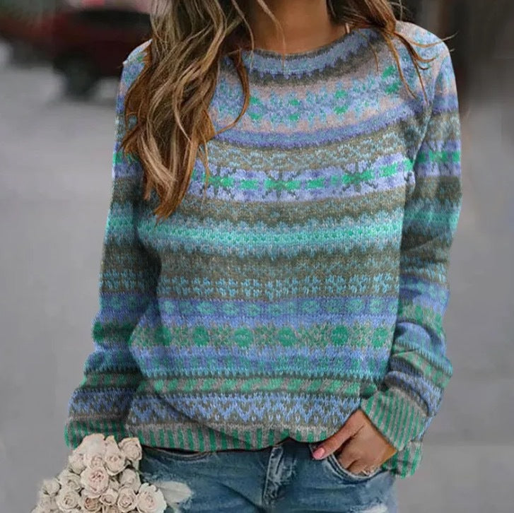 Maple Leaf Knit Sweater