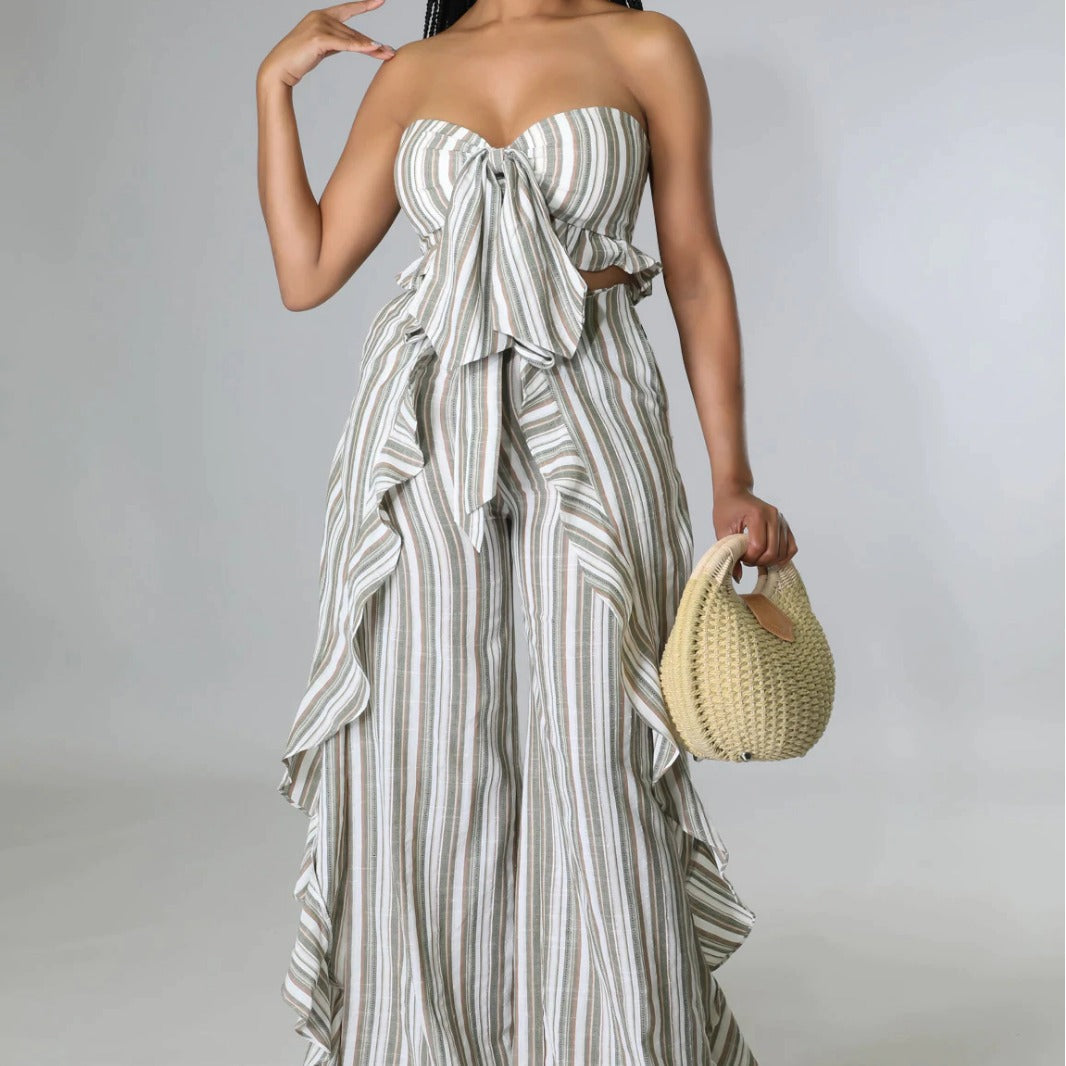 Layne Pocketed Strapless Jumpsuit