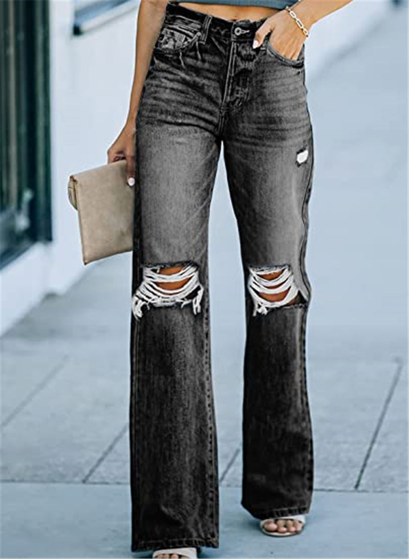 Leslie High Rise 90'S Flare Denim
