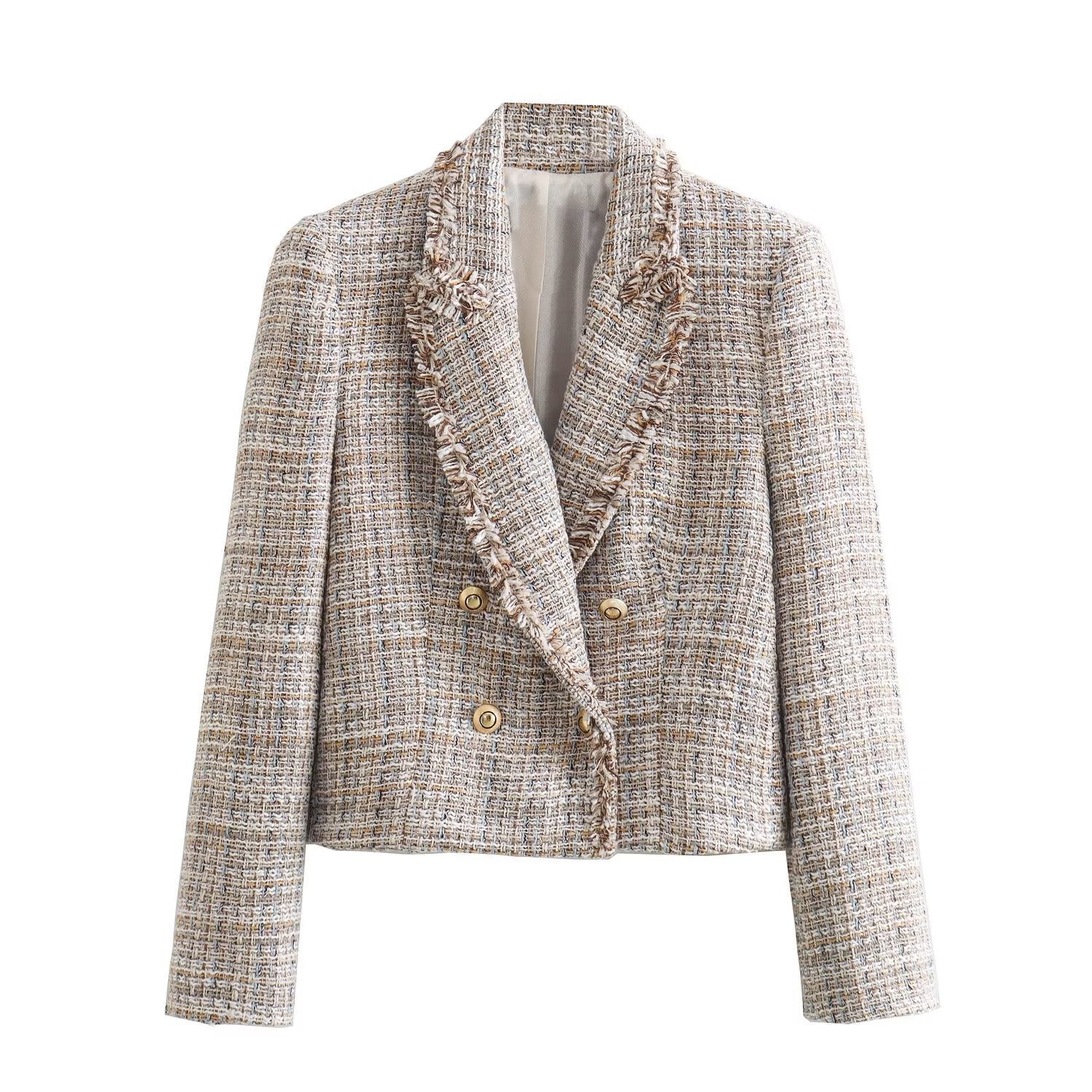 Leighton Tweed Crop Jacket