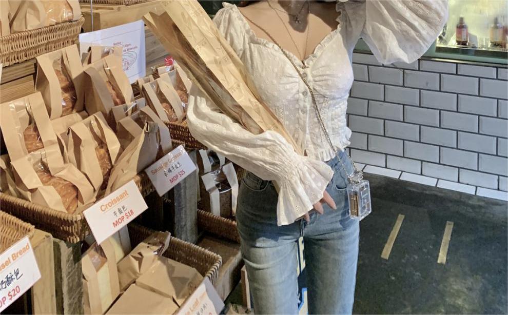 Lolly Cotton Eyelet Smocked Crop Top - Off White