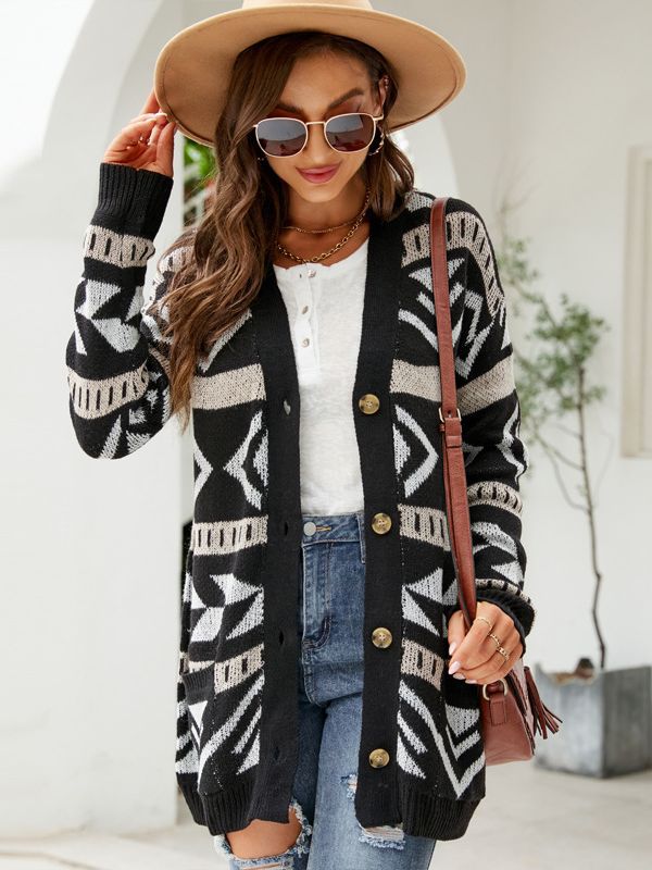 November Rain Pocketed Knit Cardigan