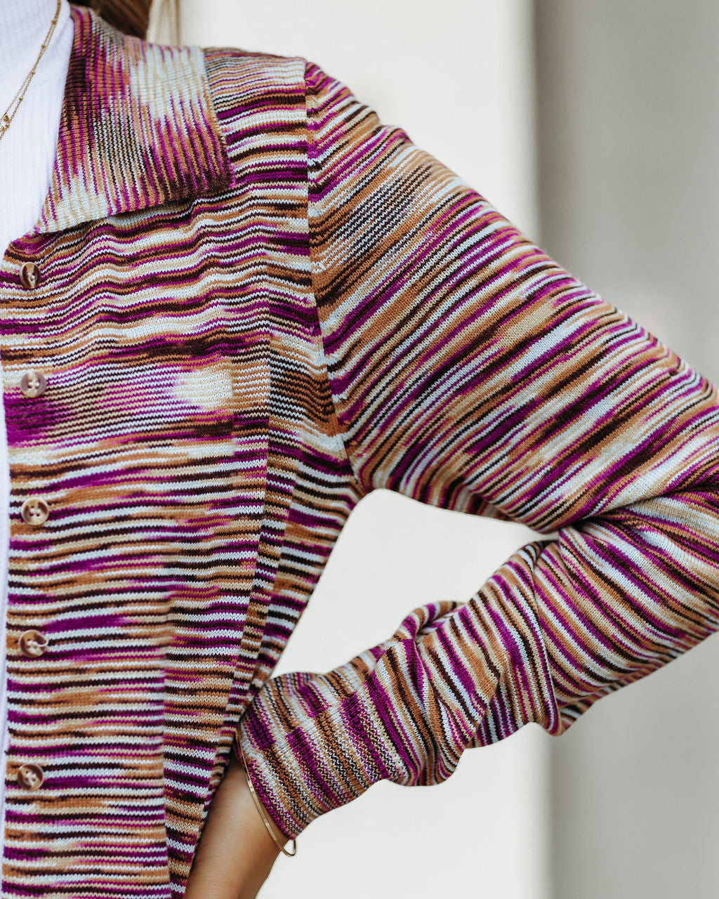 Omari Button Down Knit Duster Cardigan