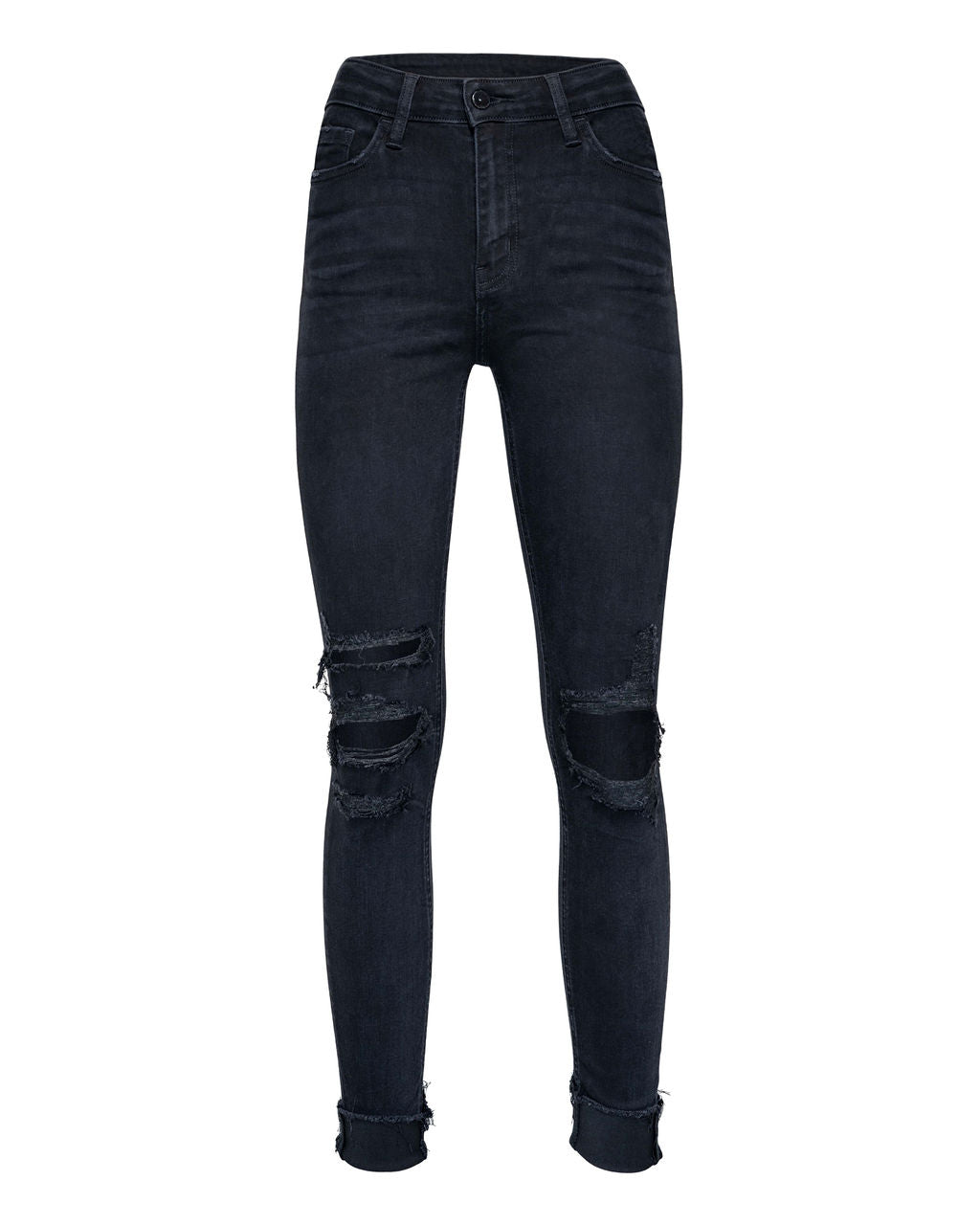 Orion High Rise Distressed Skinny