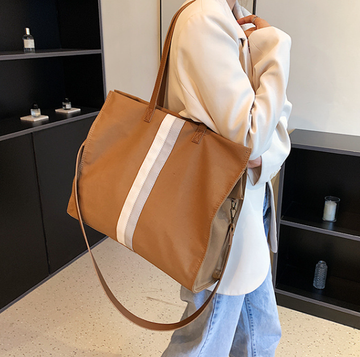 Royce Tote Bag - Tan