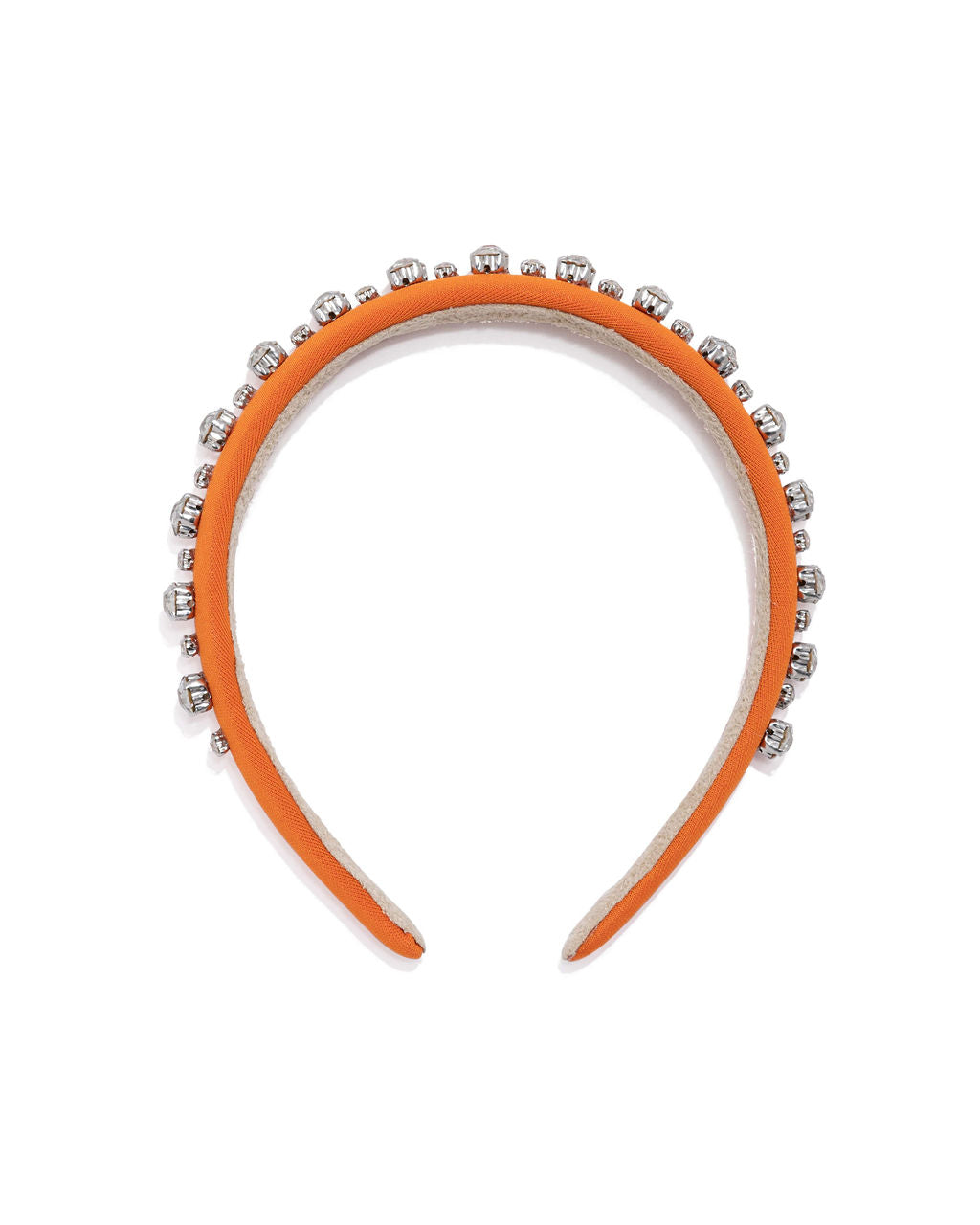 Serenade Embellished Headband - Orange