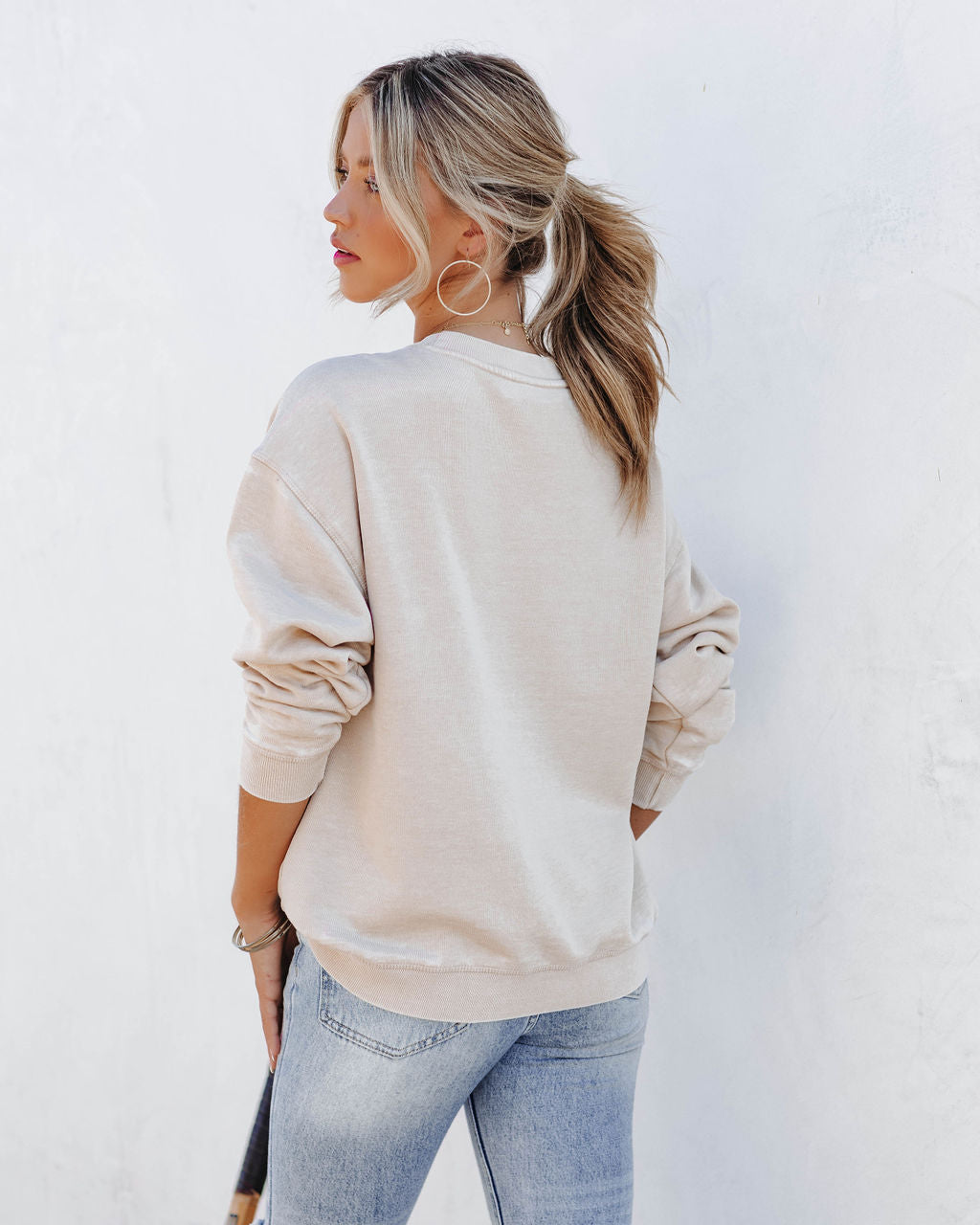 SF Tennis Club Cotton Blend Sweatshirt