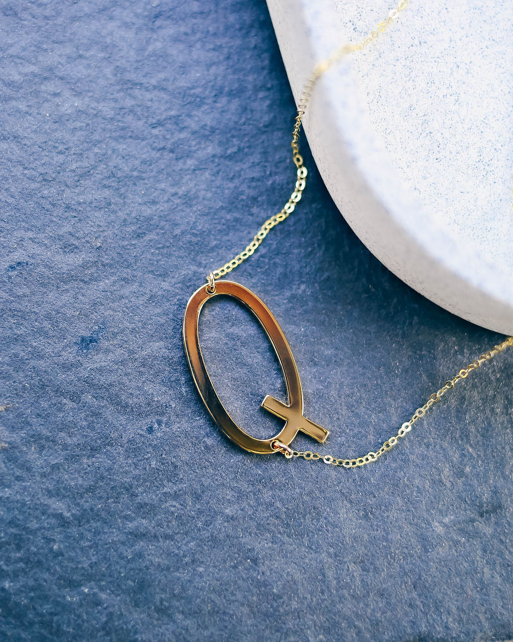 Meghan Bo Designs - Gold Initial Necklace