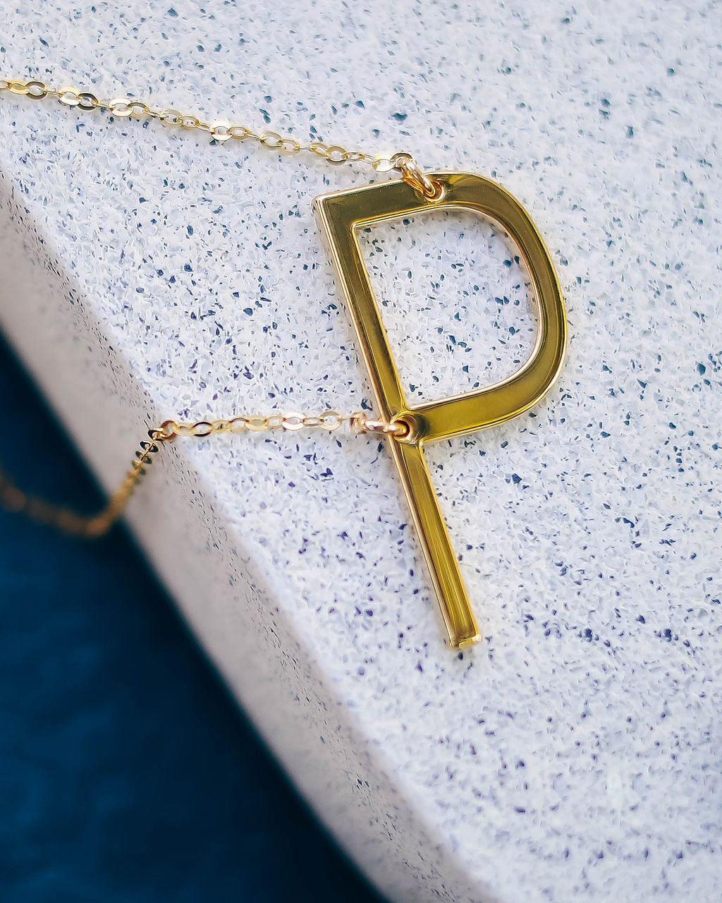 Meghan Bo Designs - Gold Initial Necklace
