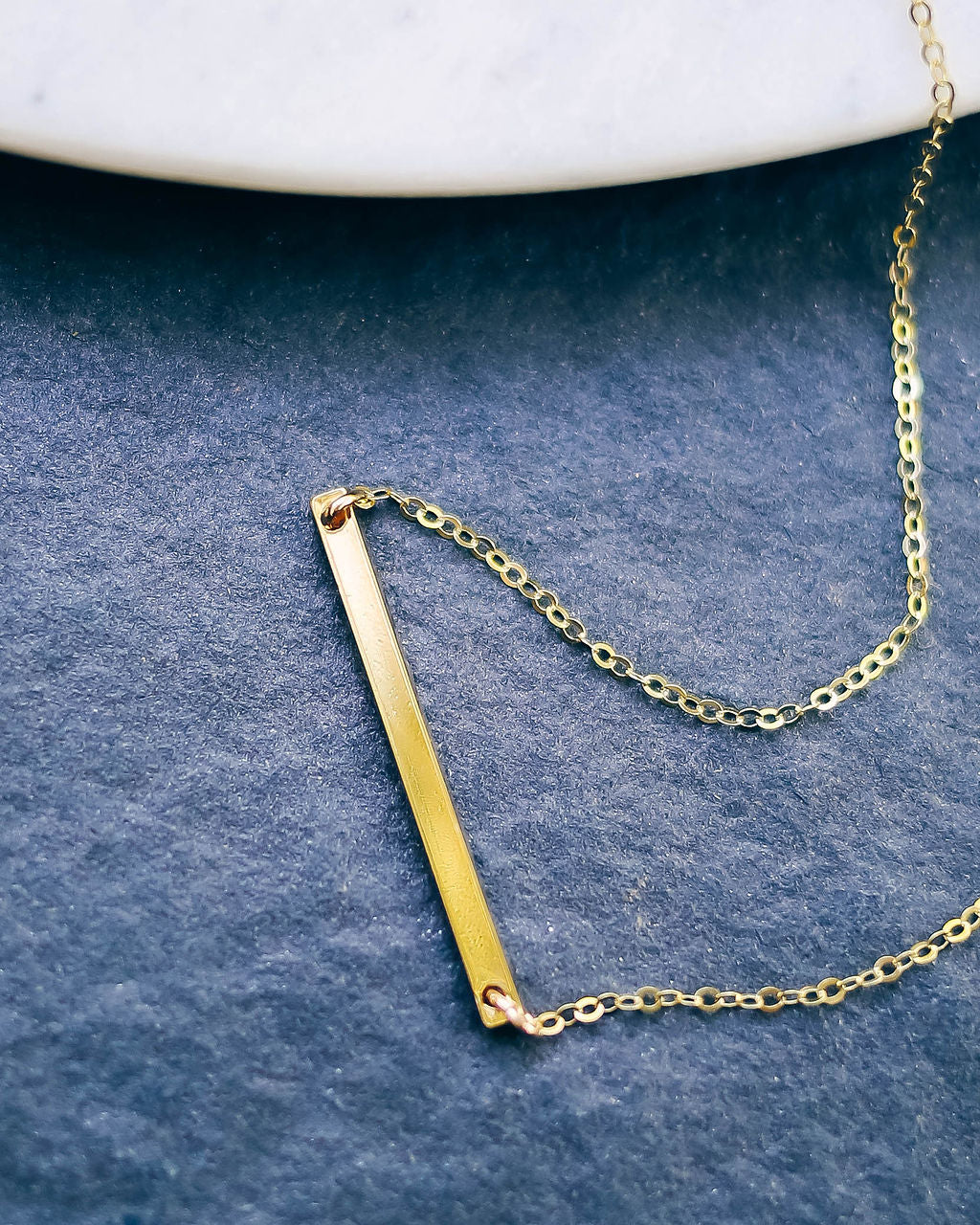 Meghan Bo Designs - Gold Initial Necklace