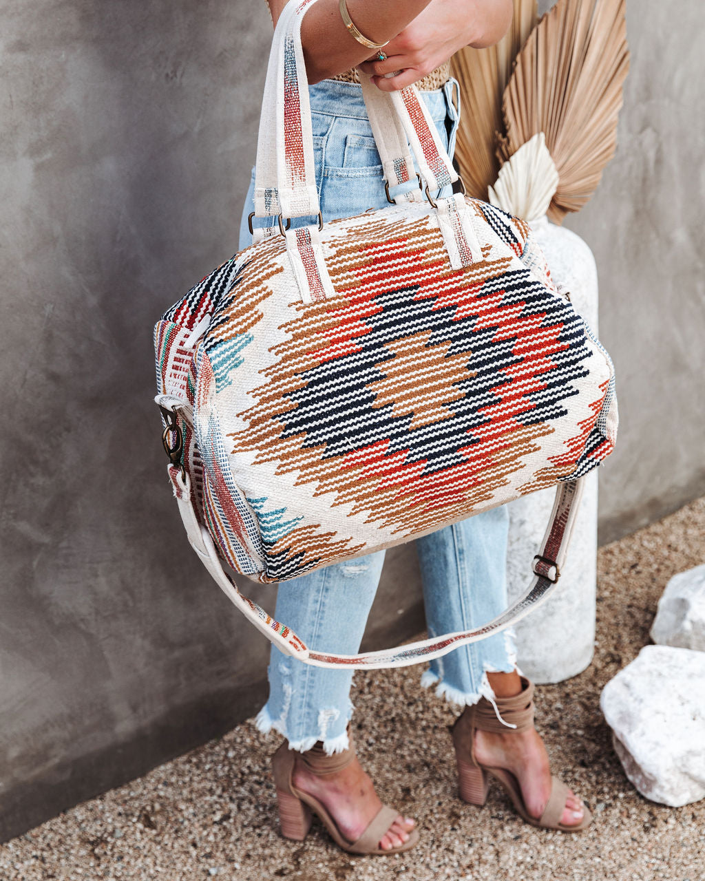 Gateway Cotton Woven Weekender Bag