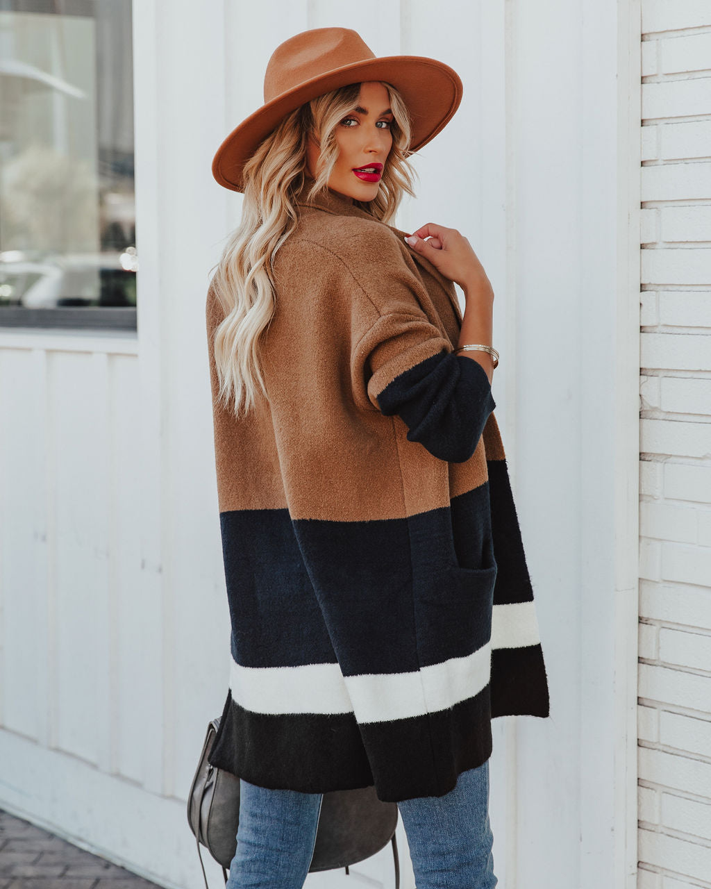 Gingerbread Latte Pocketed Cardigan