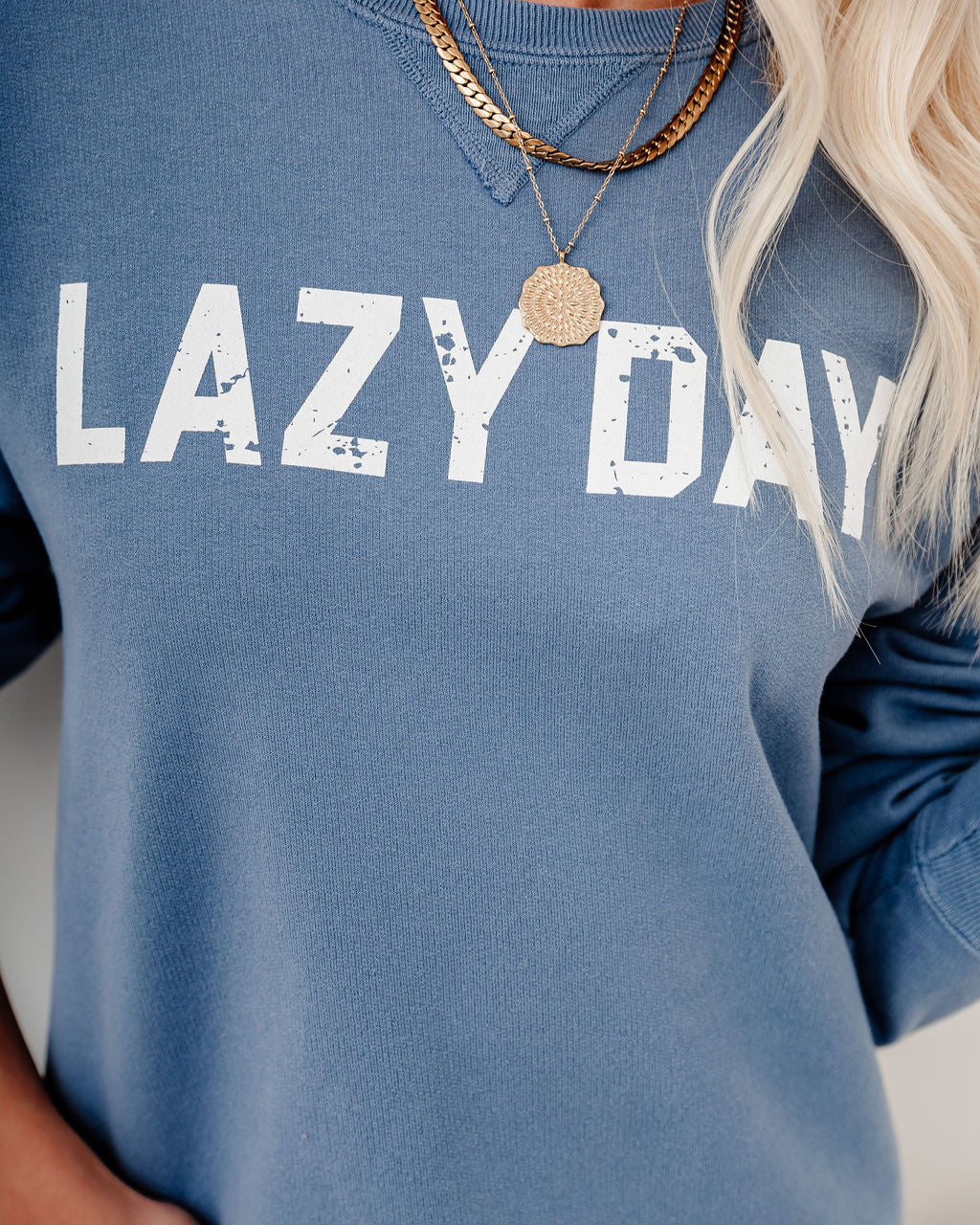 Lazy Day Cotton Blend Sweatshirt