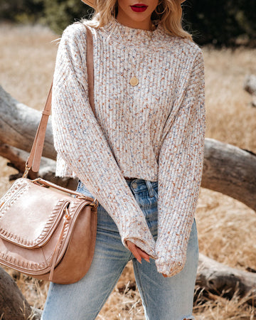 Leia Crop Knit Sweater