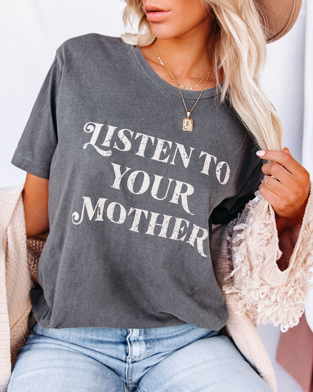 Listen To Your Mother Cotton Tee